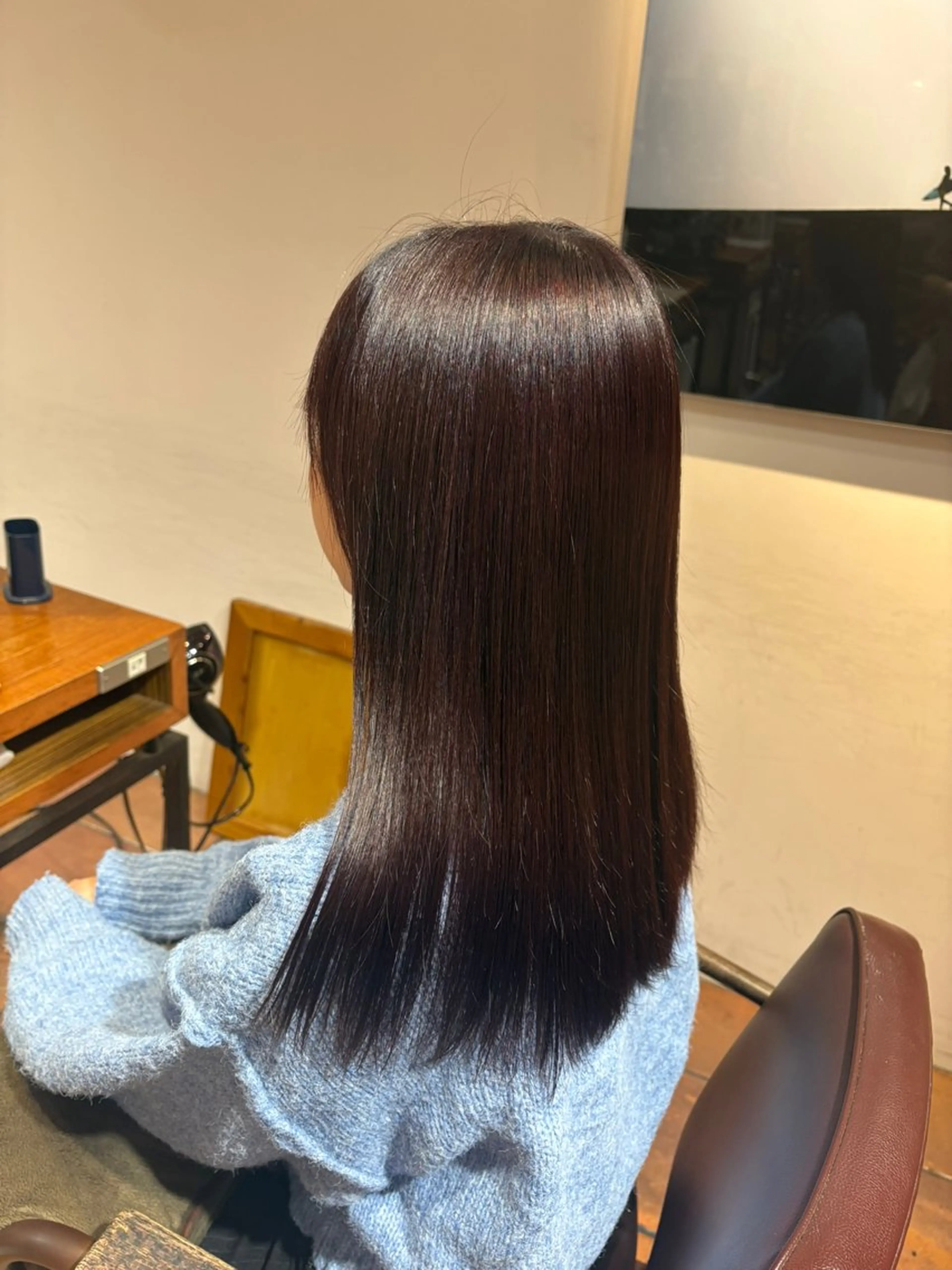 ヘアカラーの写真