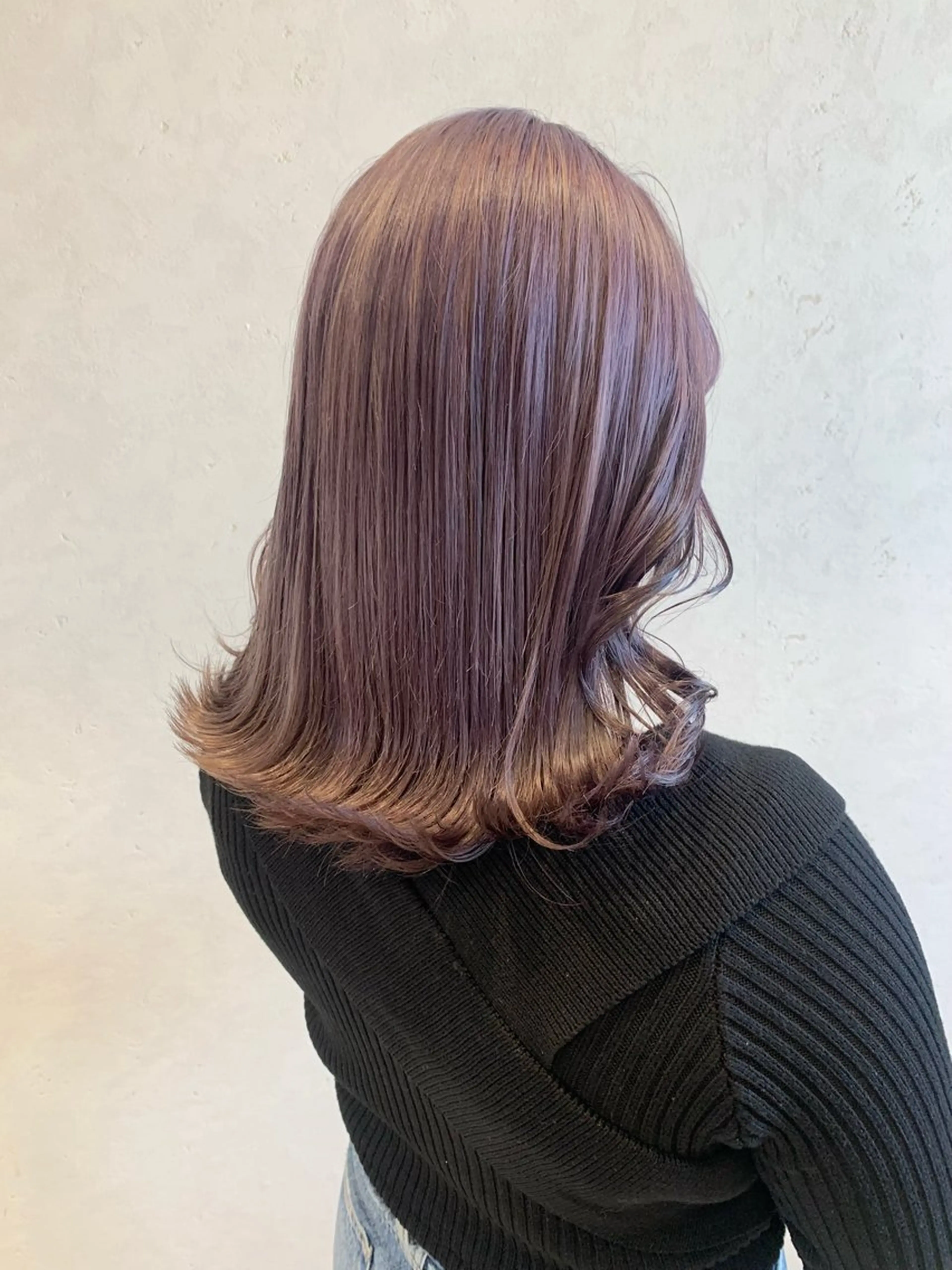 ミディアム カラー ヘアカラー ayumi🌈 インナーカラー🌈のヘアスタイル