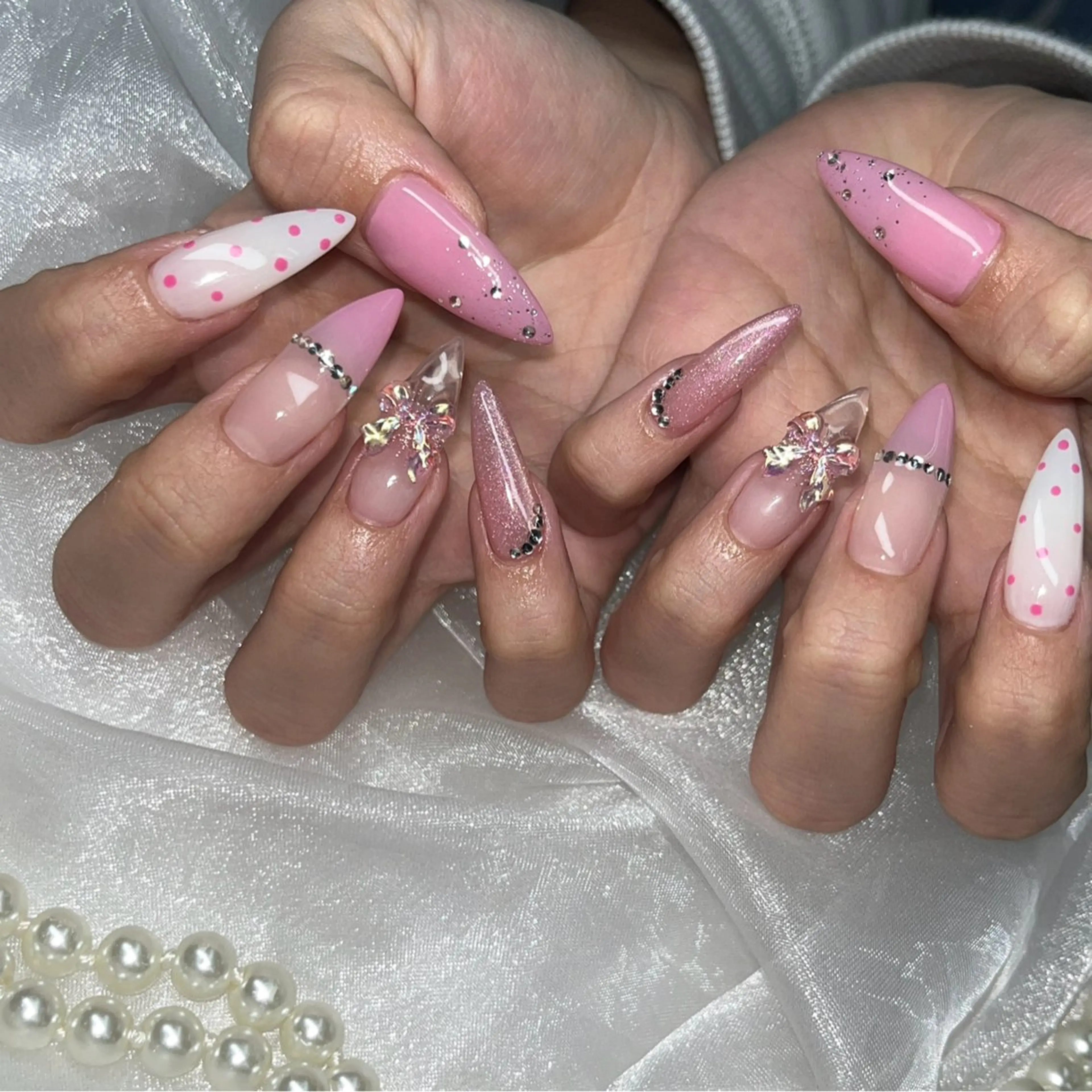 ネイル ハンドネイル tener 🖤yua🖤のネイルデザイン