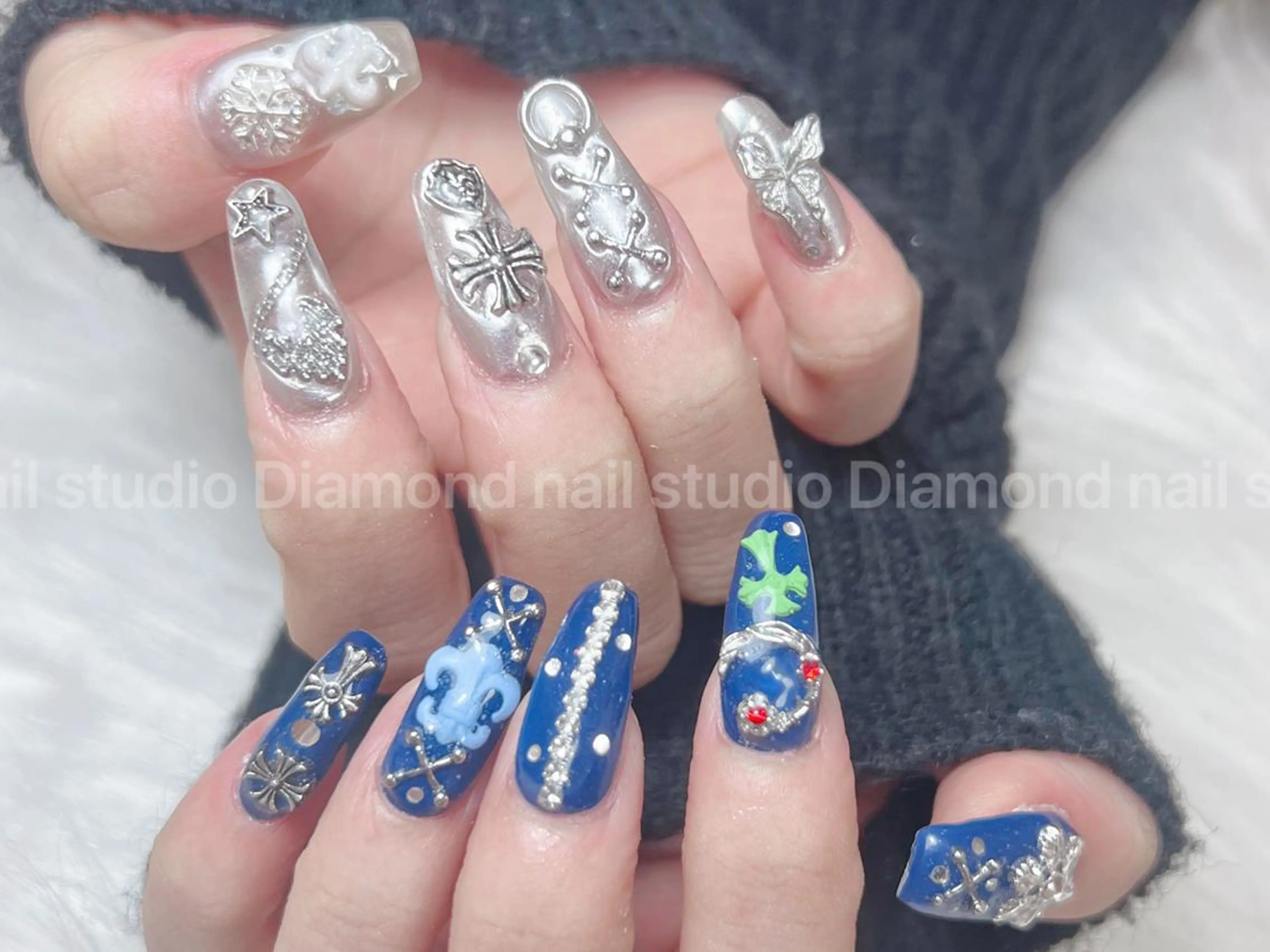 ネイル ハンドネイル DIAMOND 💦のネイルデザイン