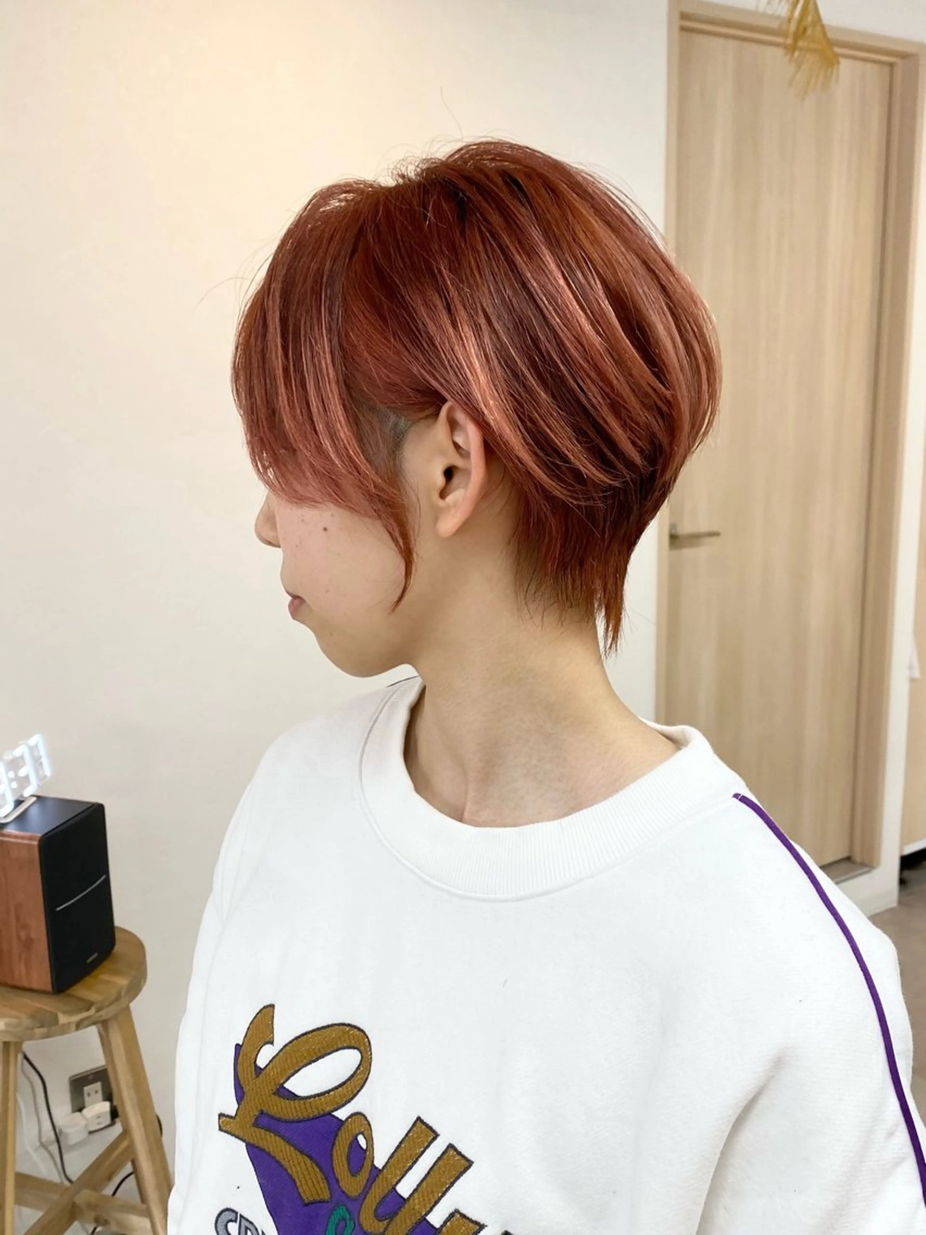 ショート カラー ブリーチ ショートヘア 当日予約🆗ショート /ハイライト/松本のヘアスタイル