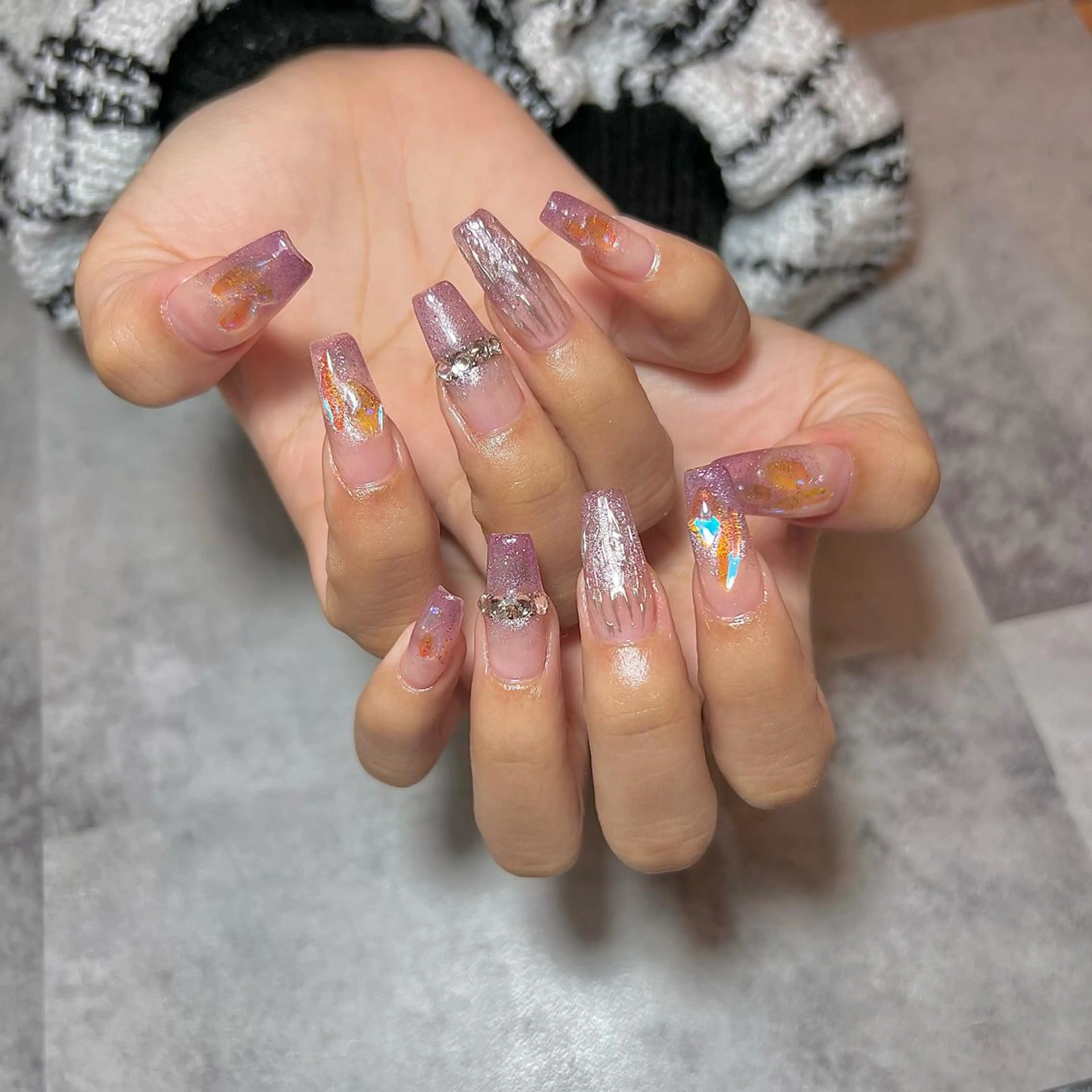 ネイル Nes.nail所属・🌼Nomura Yuko🌷のネイルデザイン