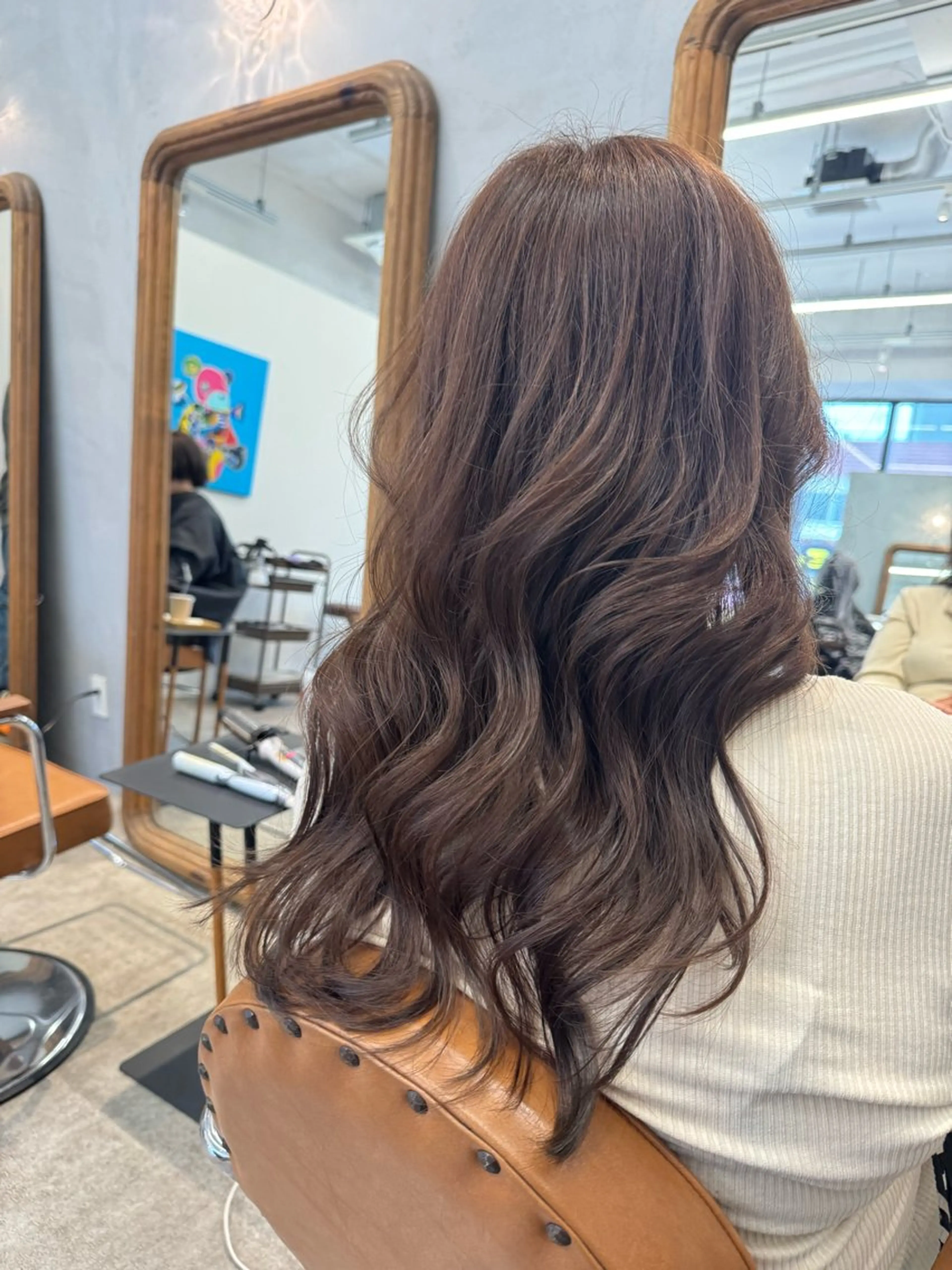 ロング カラー カット ヘアカラー オスズ 🎀´-のヘアスタイル