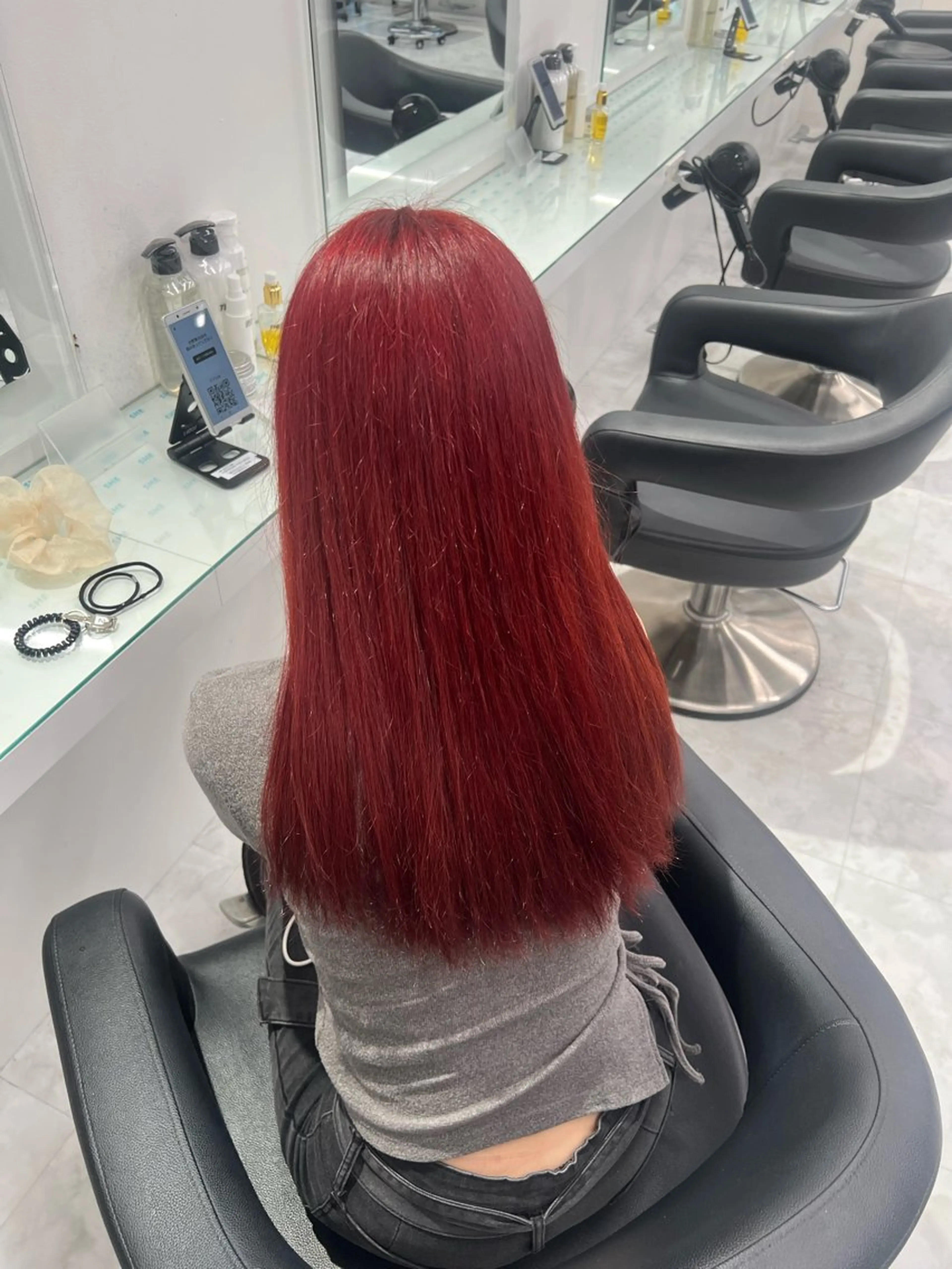 カラー ヘアカラー トリートメント ヘッドスパ ヘアセット ブリーチなし透明感 💗RYOTAのヘアスタイル