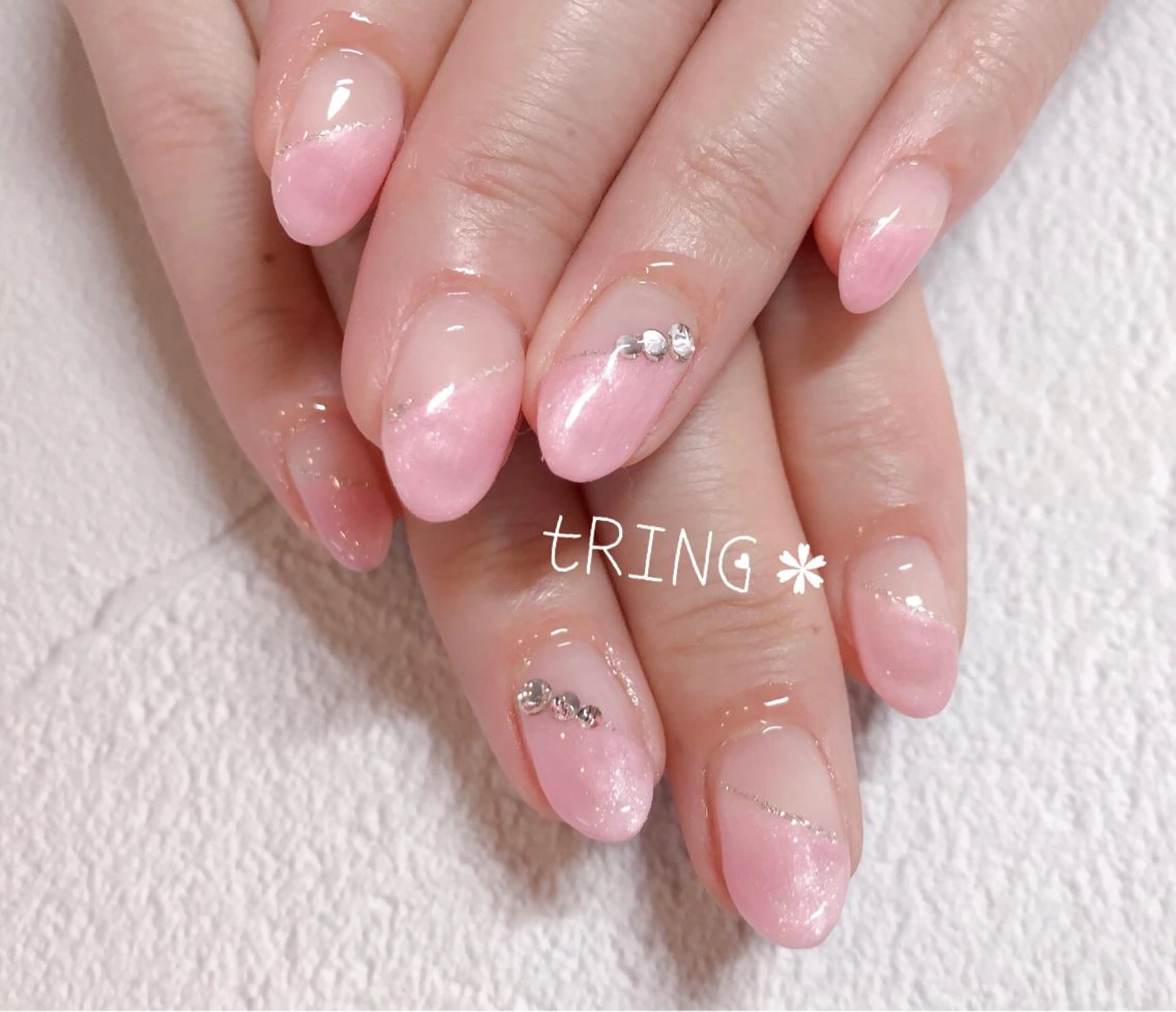 ネイル ハンドネイル tRING* しいの木台のネイルデザイン