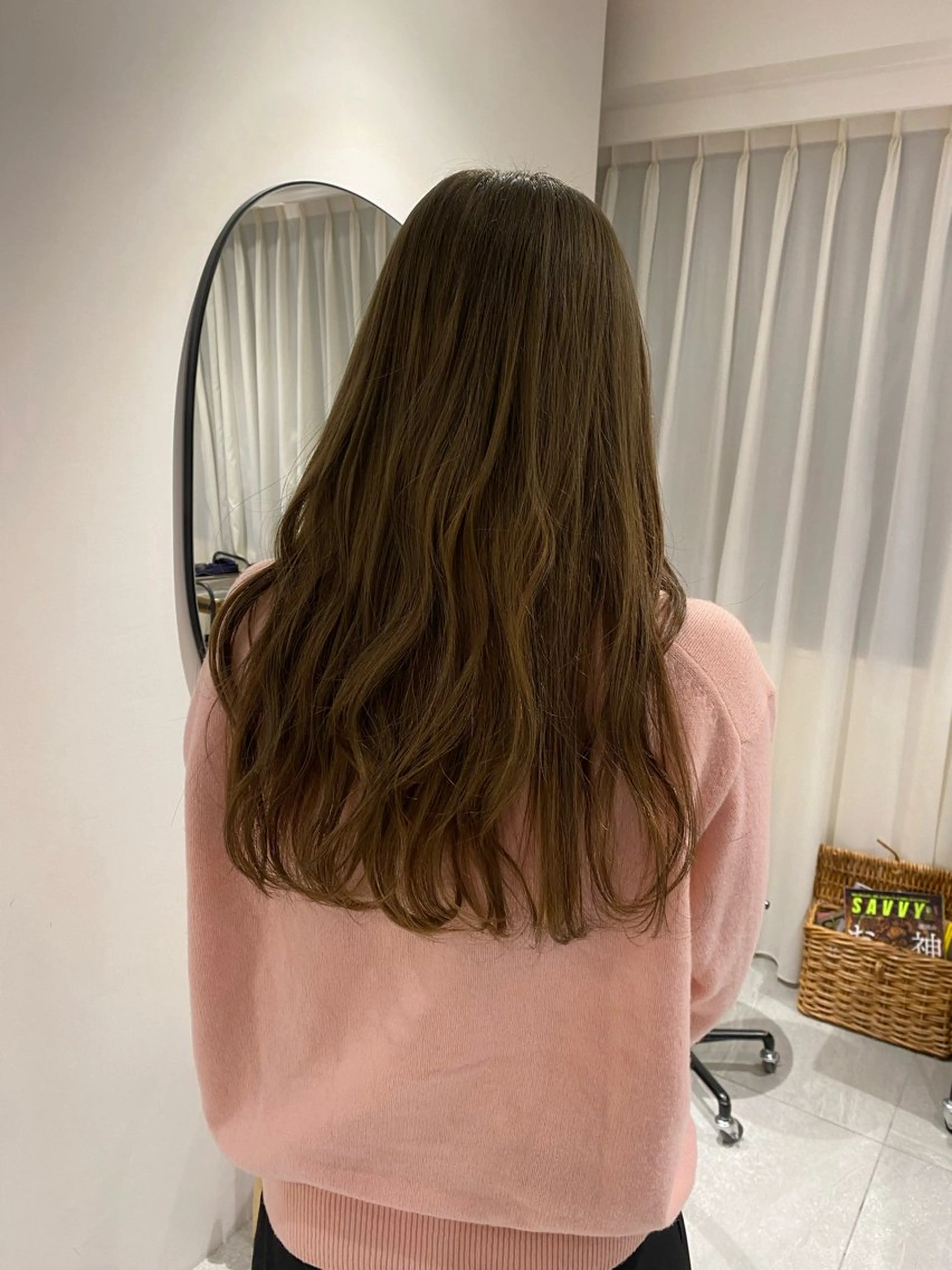 カラー knock所属・knock　國友 華乃のヘアスタイル