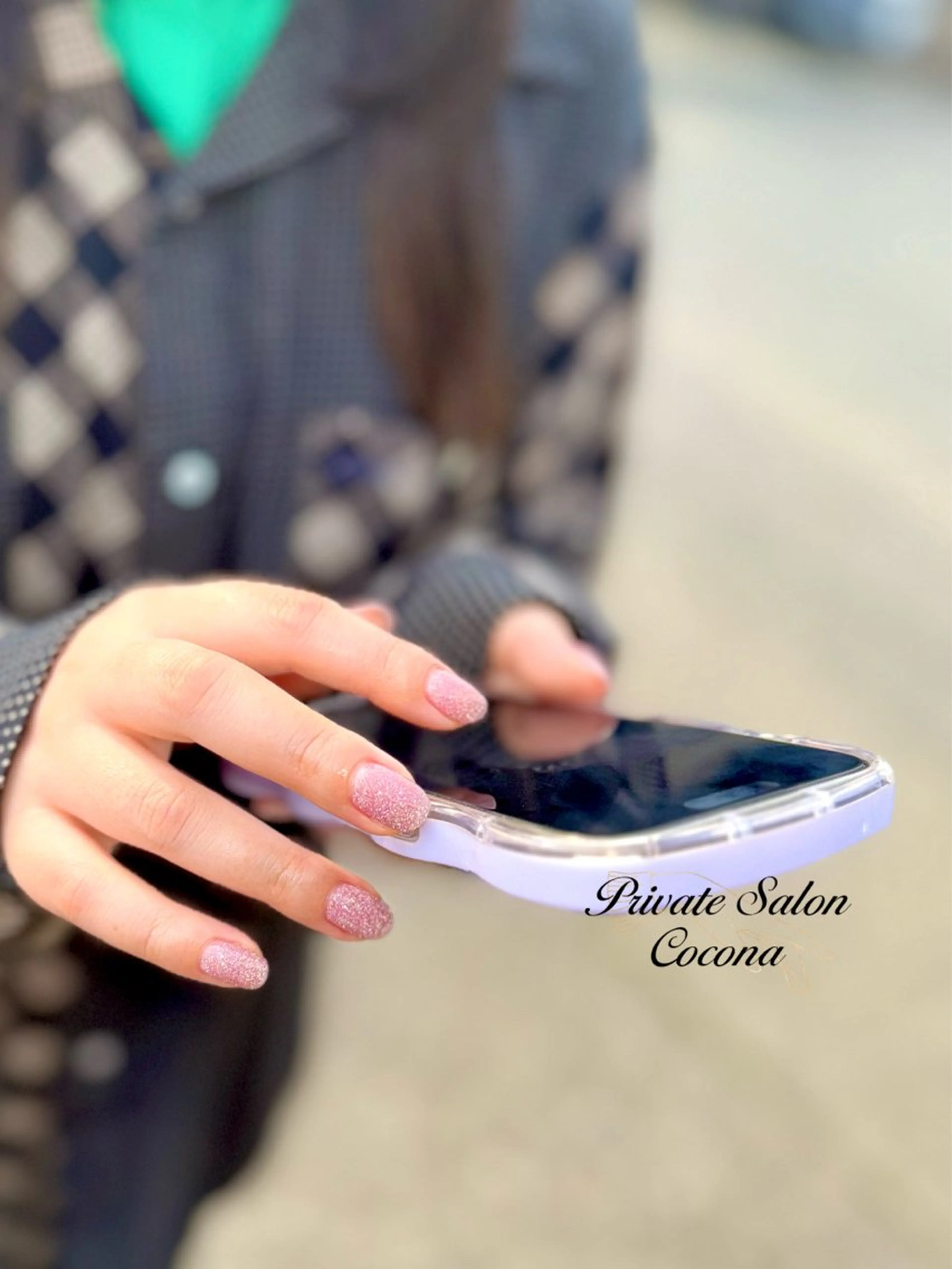 ネイル フラッシュネイル ワンカラーネイル ハンドネイル プライベートサロン nailcoconaのネイルデザイン