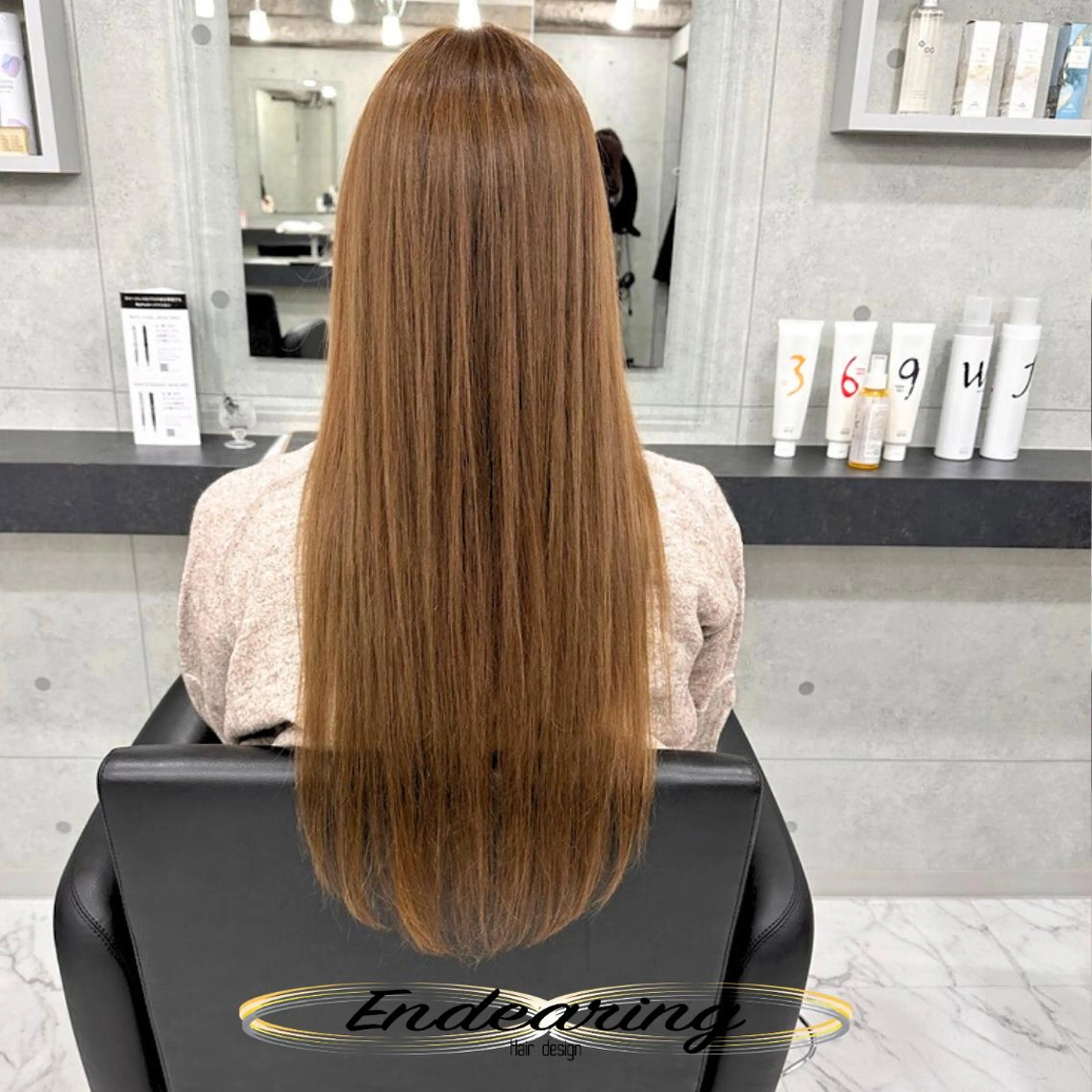 ロング レイヤーカット ロング 似合わせカット カット ヘアカラー Endearing 銀座/YOKOのヘアスタイル