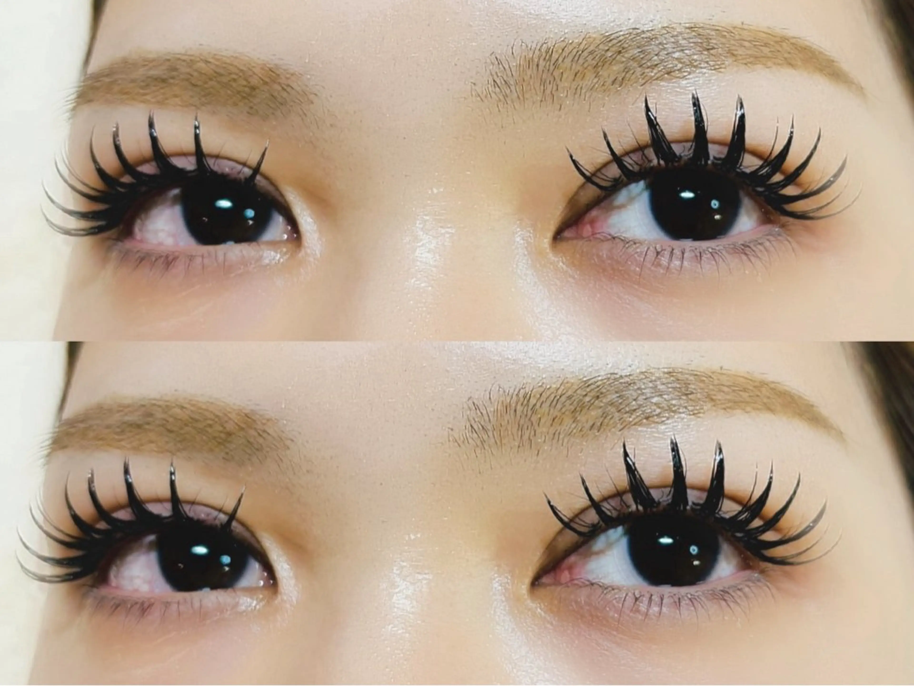 マツエク・マツパ 付け放題 バインドロック 束感まつ毛 フラットラッシュ パリジェンヌラッシュリフト マツエク リナ アメ村のマツエク・マツパデザイン