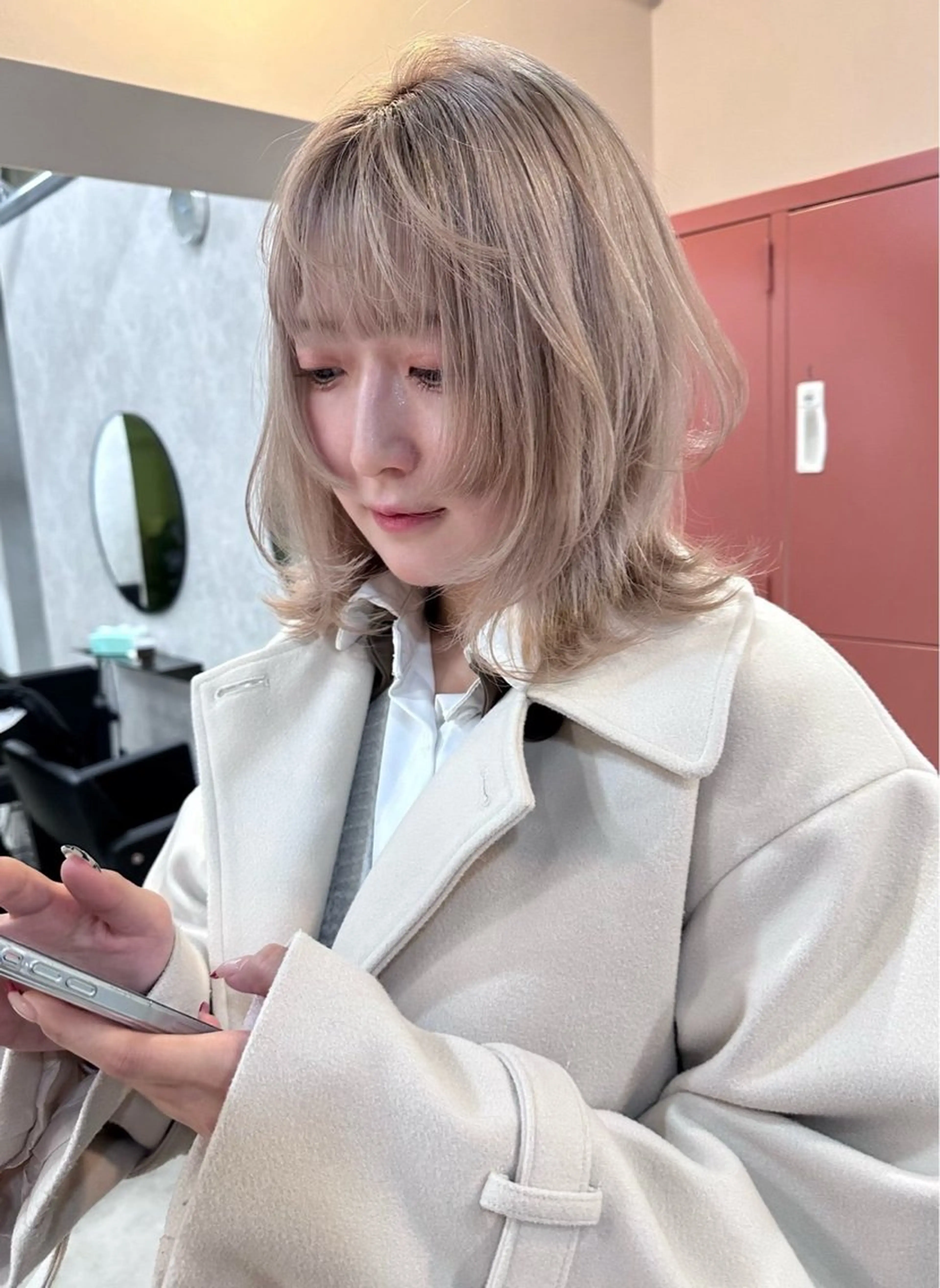 カラー 原宿/ハイトーン ⭐︎airi⭐︎のヘアスタイル