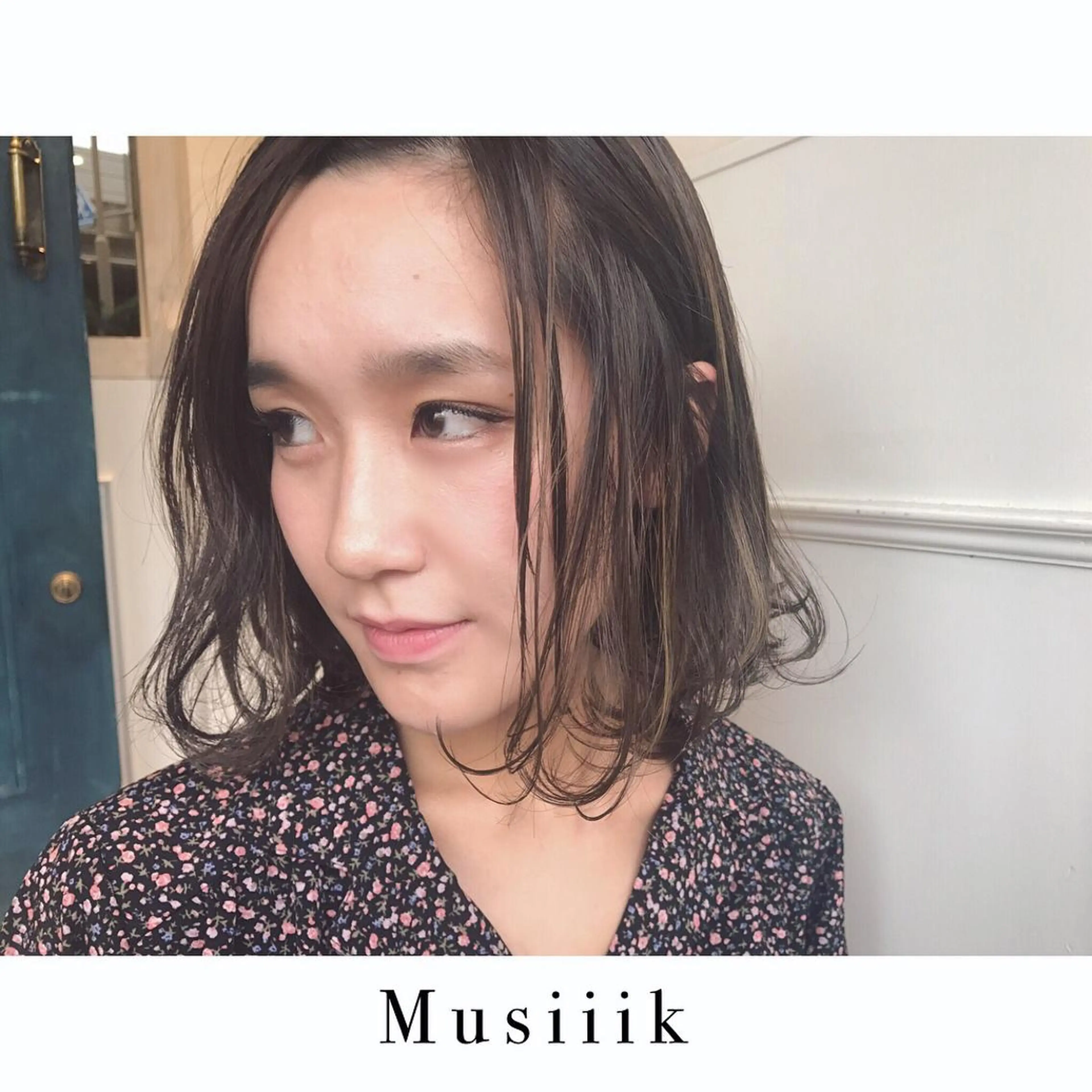 ショート カラー パーマ ボブ カット ヘアカラー トリートメント Musiiik hairのヘアスタイル