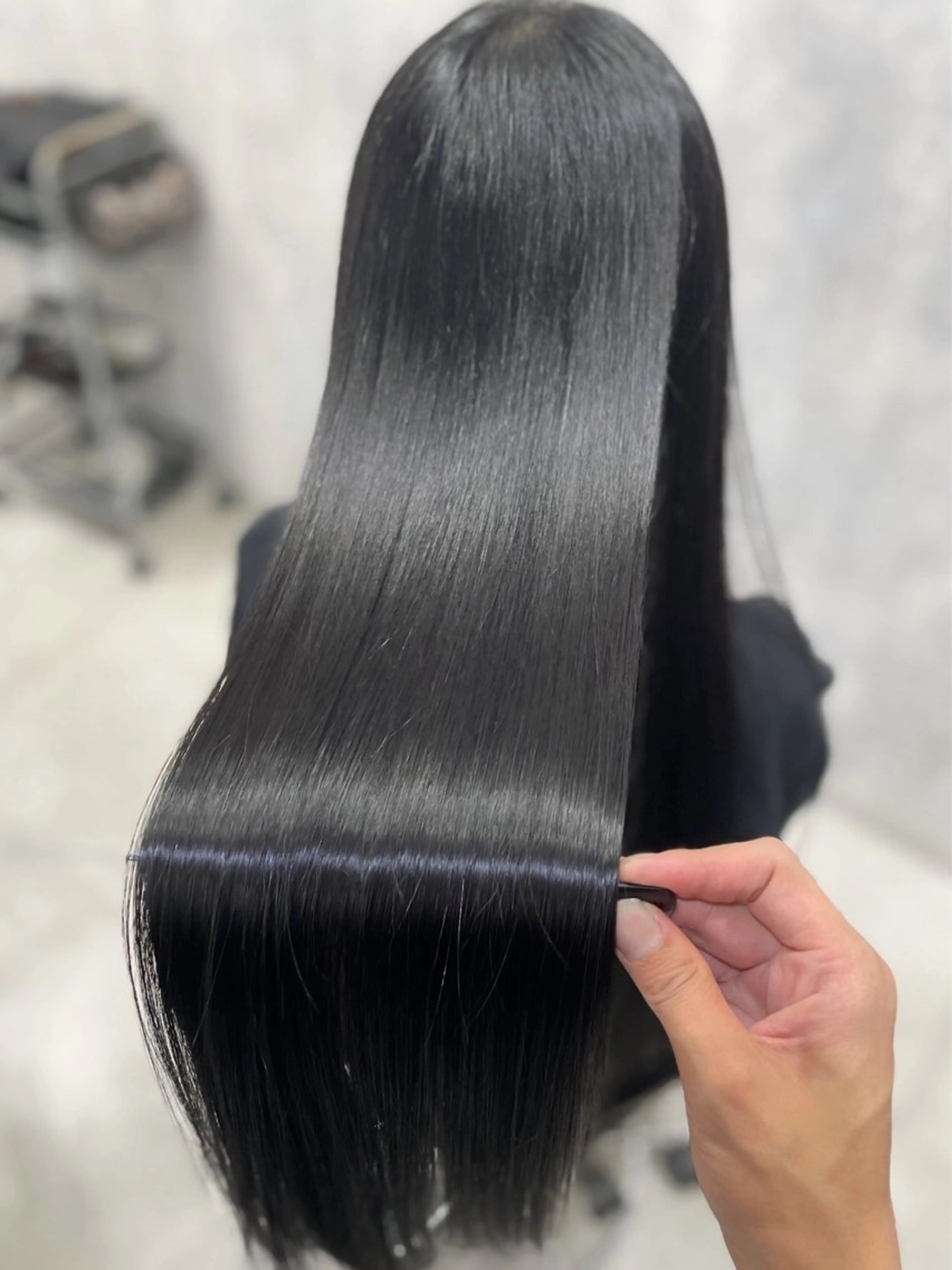 ロング カット 縮毛矯正 トリートメント 杉野/髪質改善 Zina博多店長のヘアスタイル