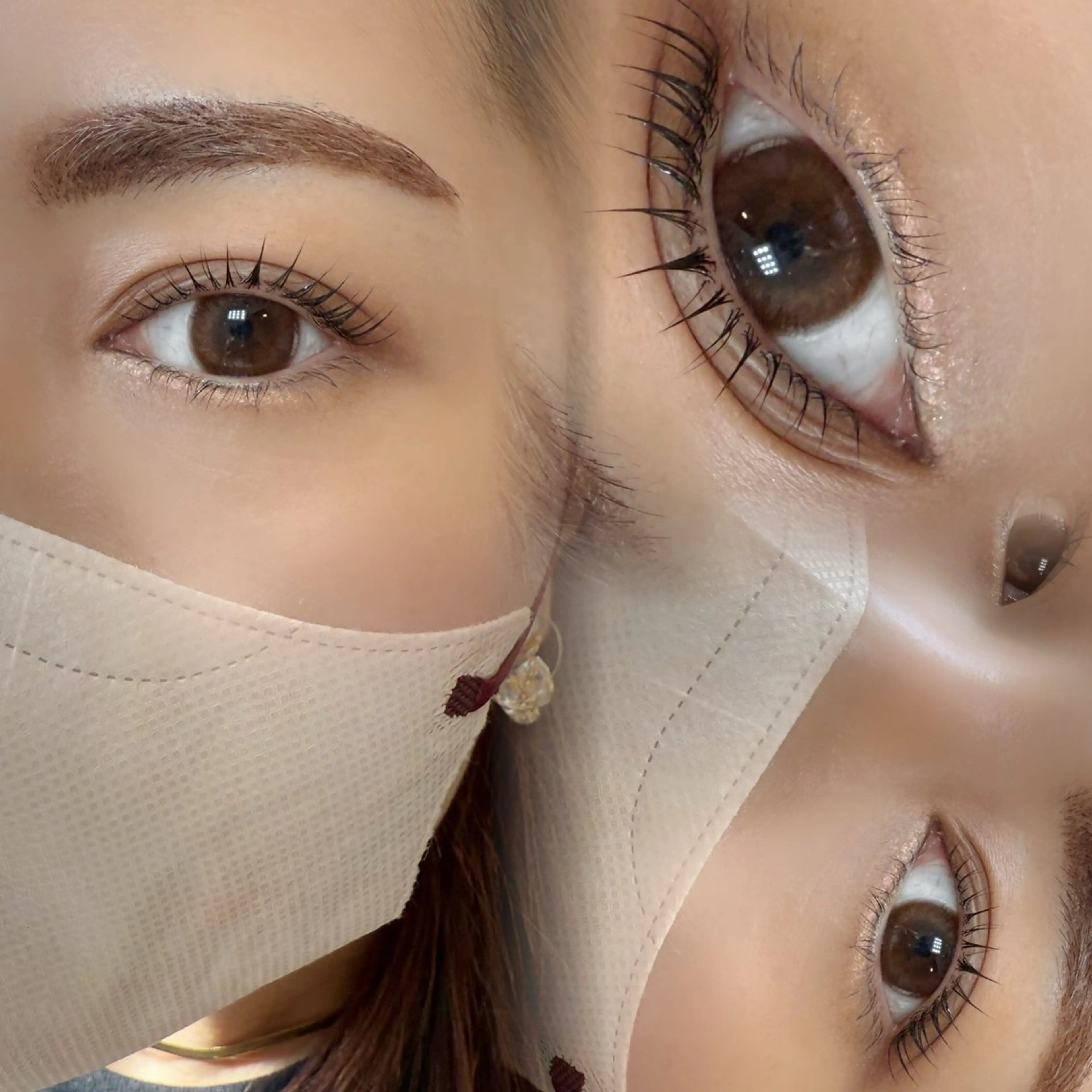 マツエク・マツパ パリジェンヌラッシュリフト Riialash.所属・Riko .のマツエク・マツパデザイン