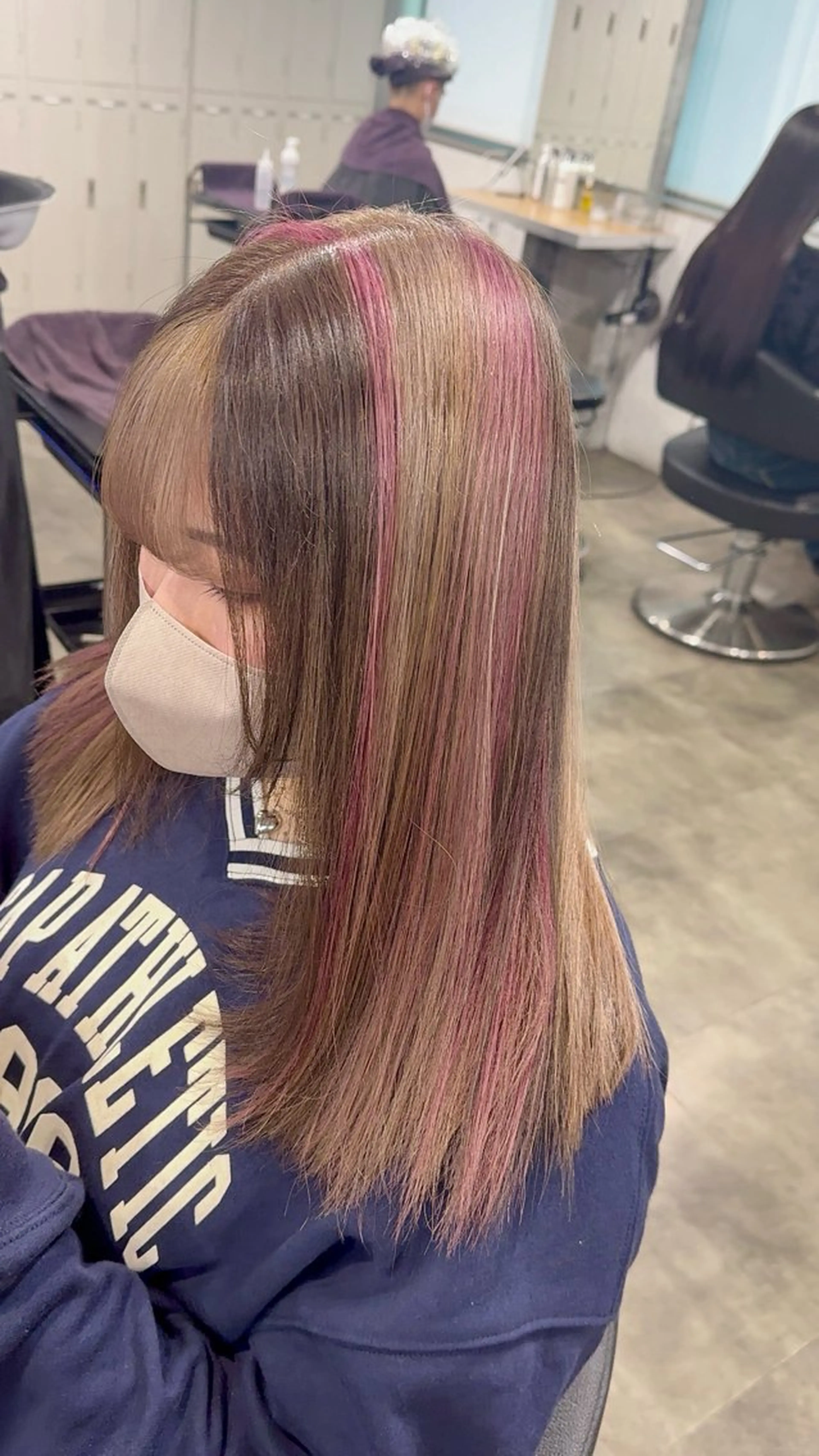 ロング カラー *モデル募集🤍横浜 透明感カラー🫧のヘアスタイル