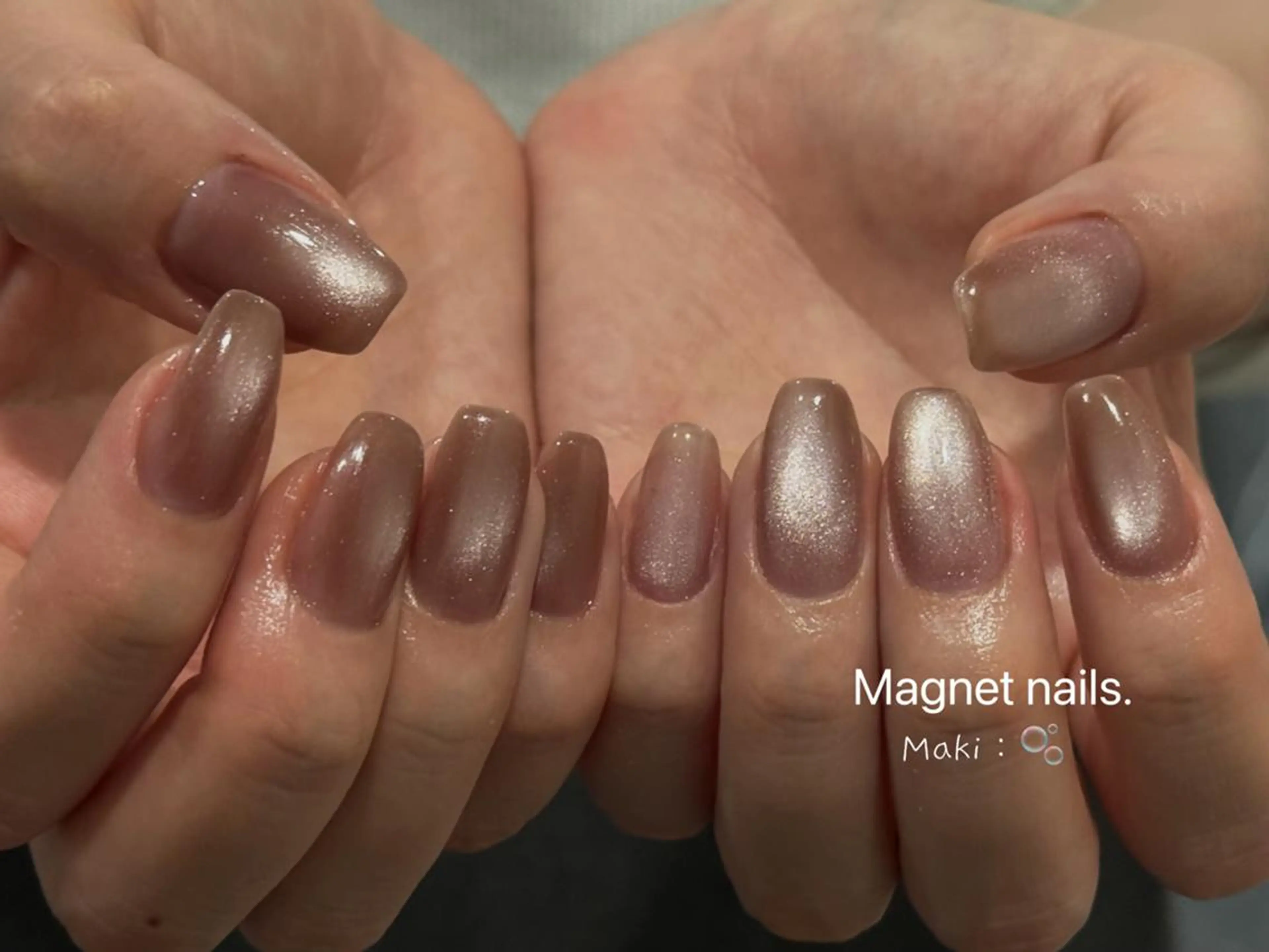 ネイル ハンドネイル MAKI💚💚💚 秋葉原.のネイルデザイン