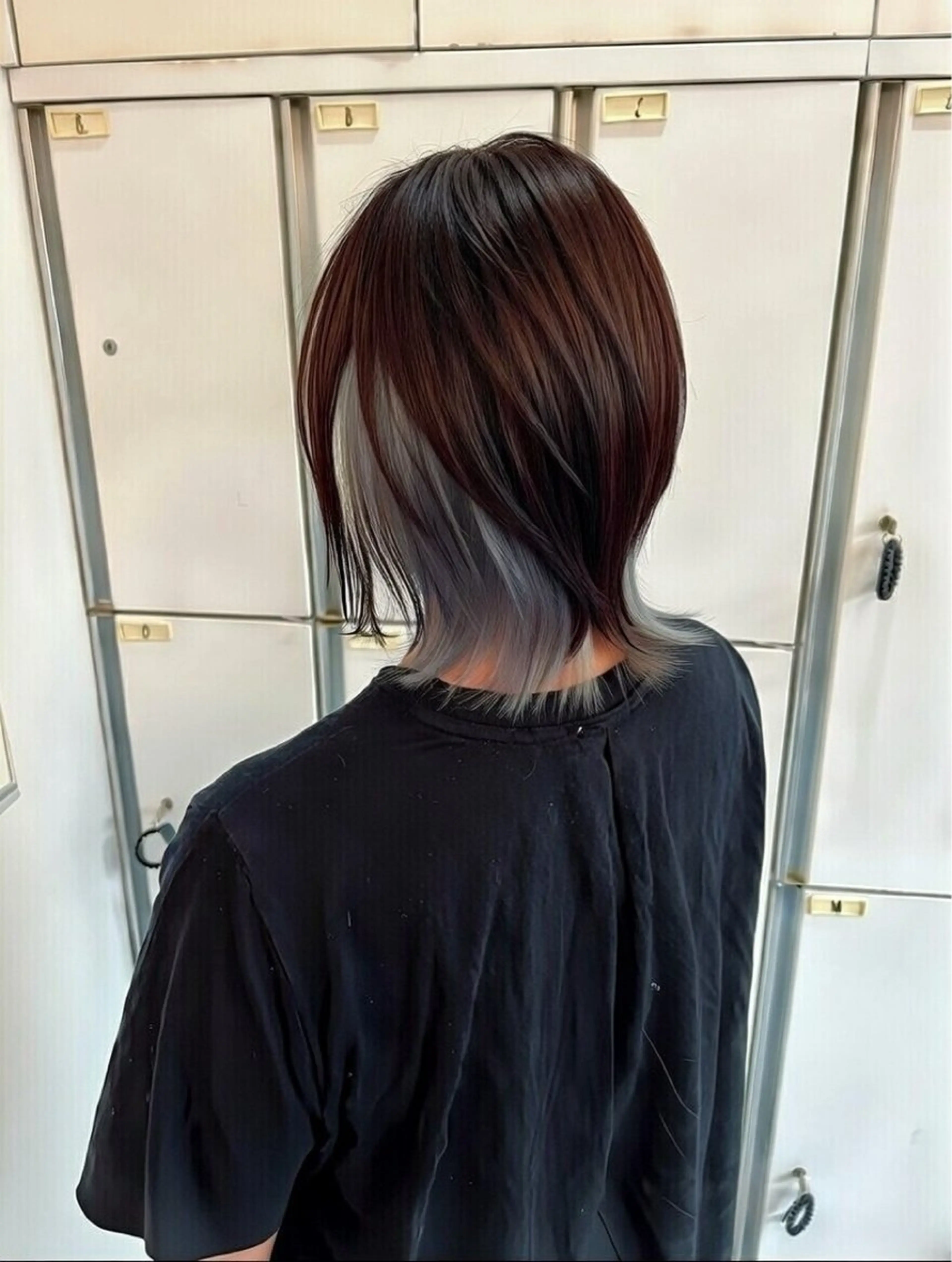 ロング カラー ヘアカラー インナー/2次元/ 推しカラー/しゅうとのヘアスタイル