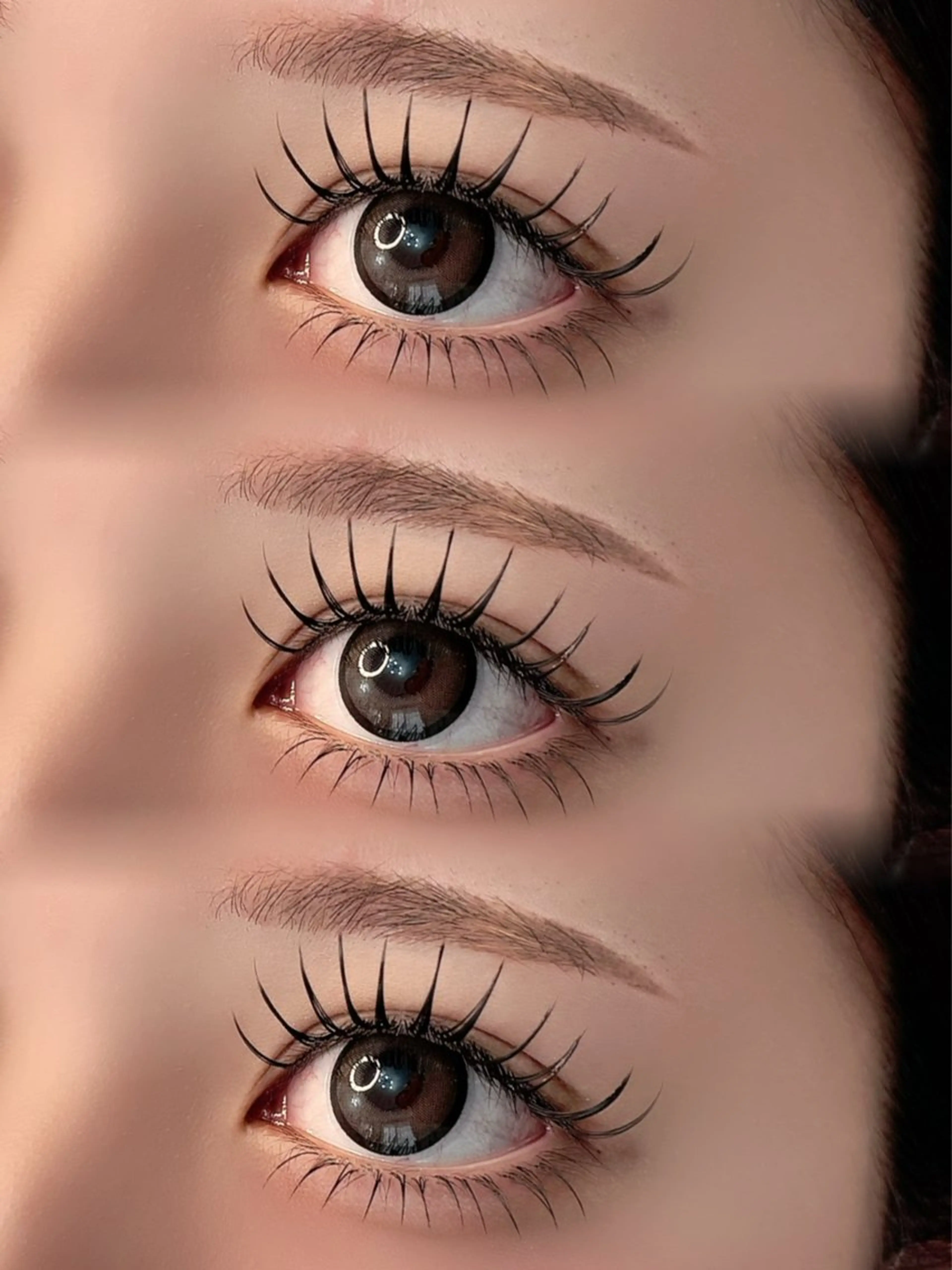 マツエク・マツパ マツエク 【那覇/束感まつ毛】 ｷｬﾒﾙのマツエク・マツパデザイン