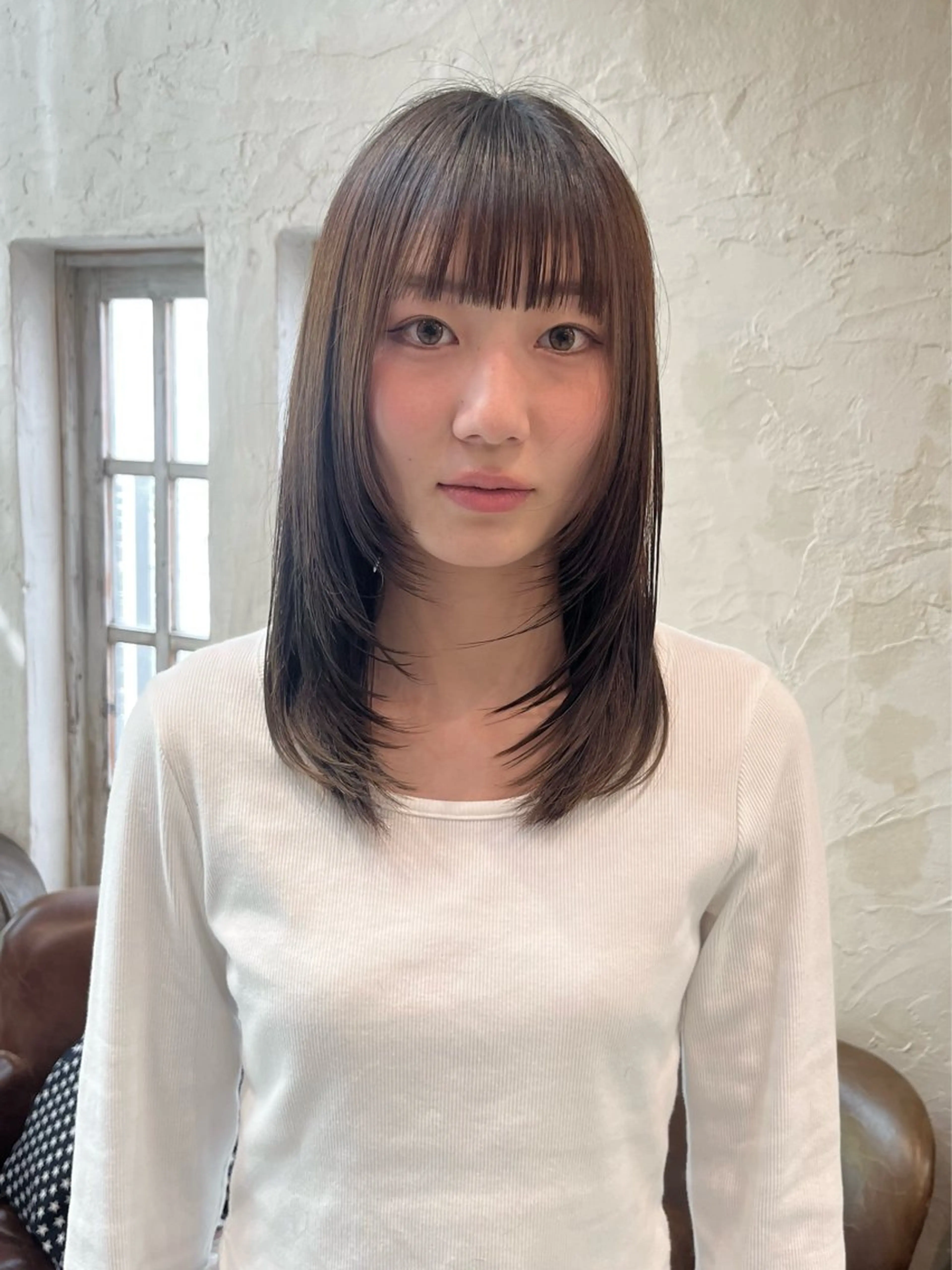 ミディアム レイヤーカット rise /メンズカットのヘアスタイル