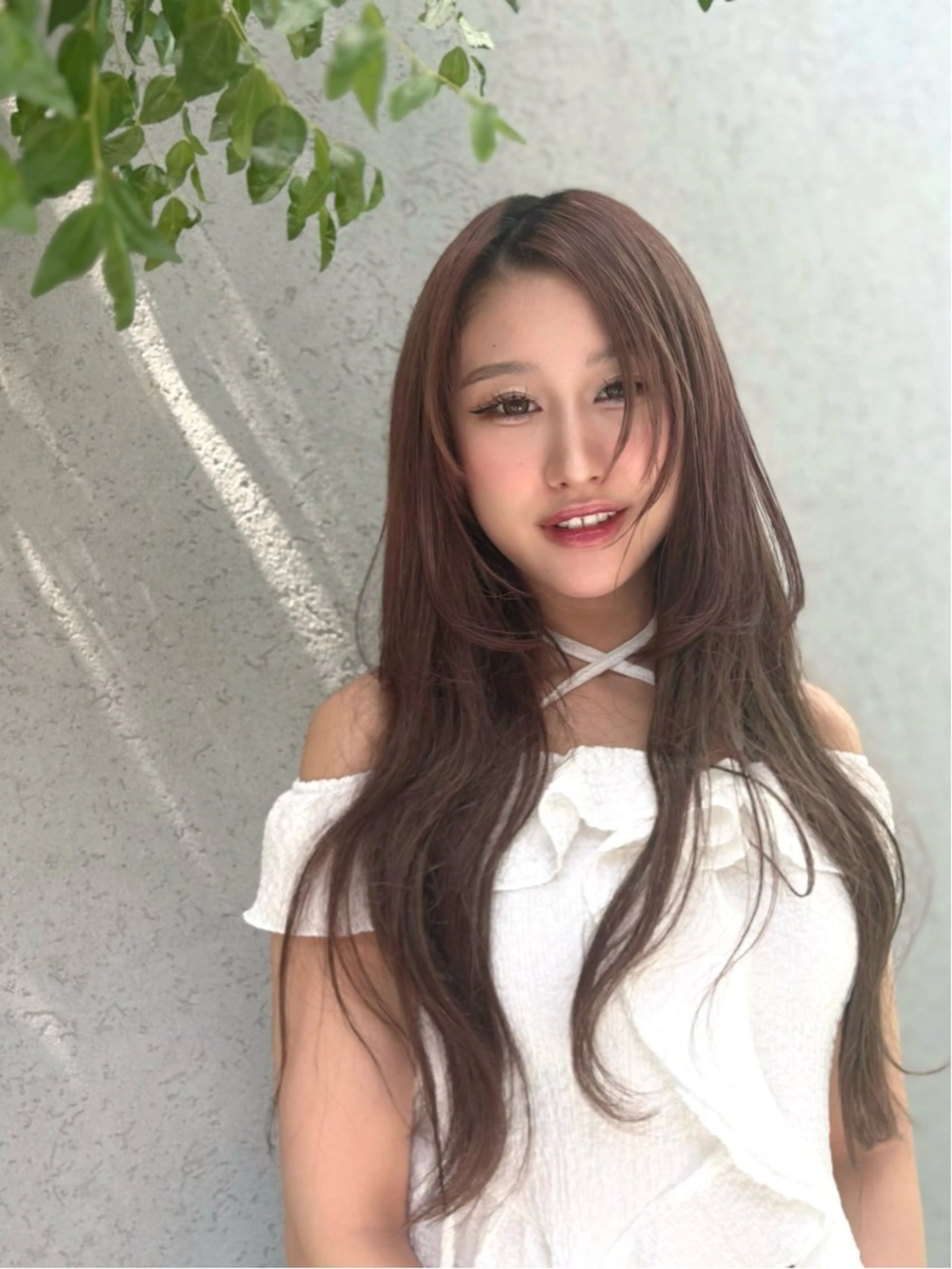 ロング ヘアアレンジ 顔周りカット ハイレイヤー レイヤーカット 🩷🎀モデル募集 きらら🎀🩷のヘアスタイル