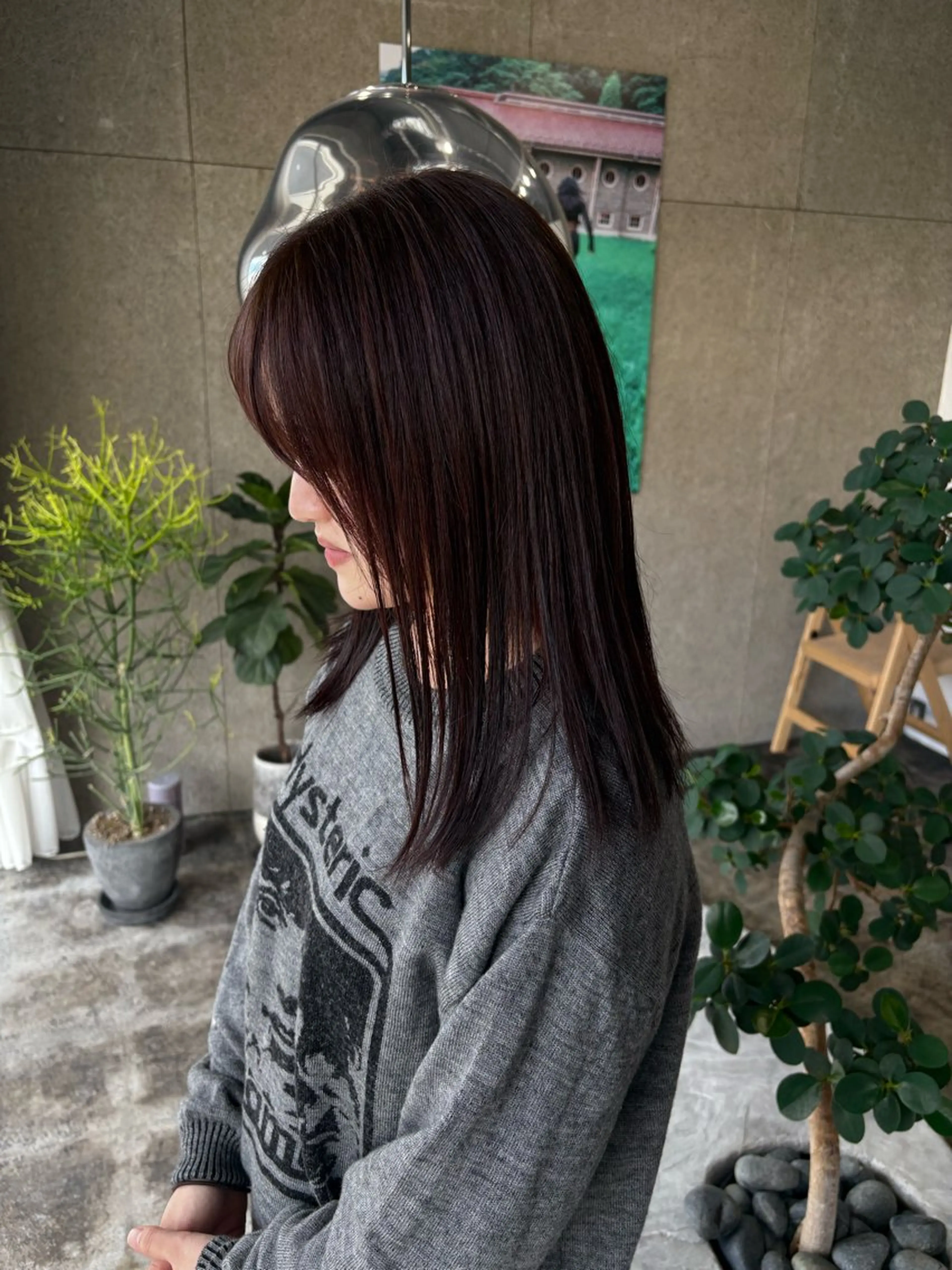 カラー ヘアカラー トリートメント KUBO HADUKIのヘアスタイル