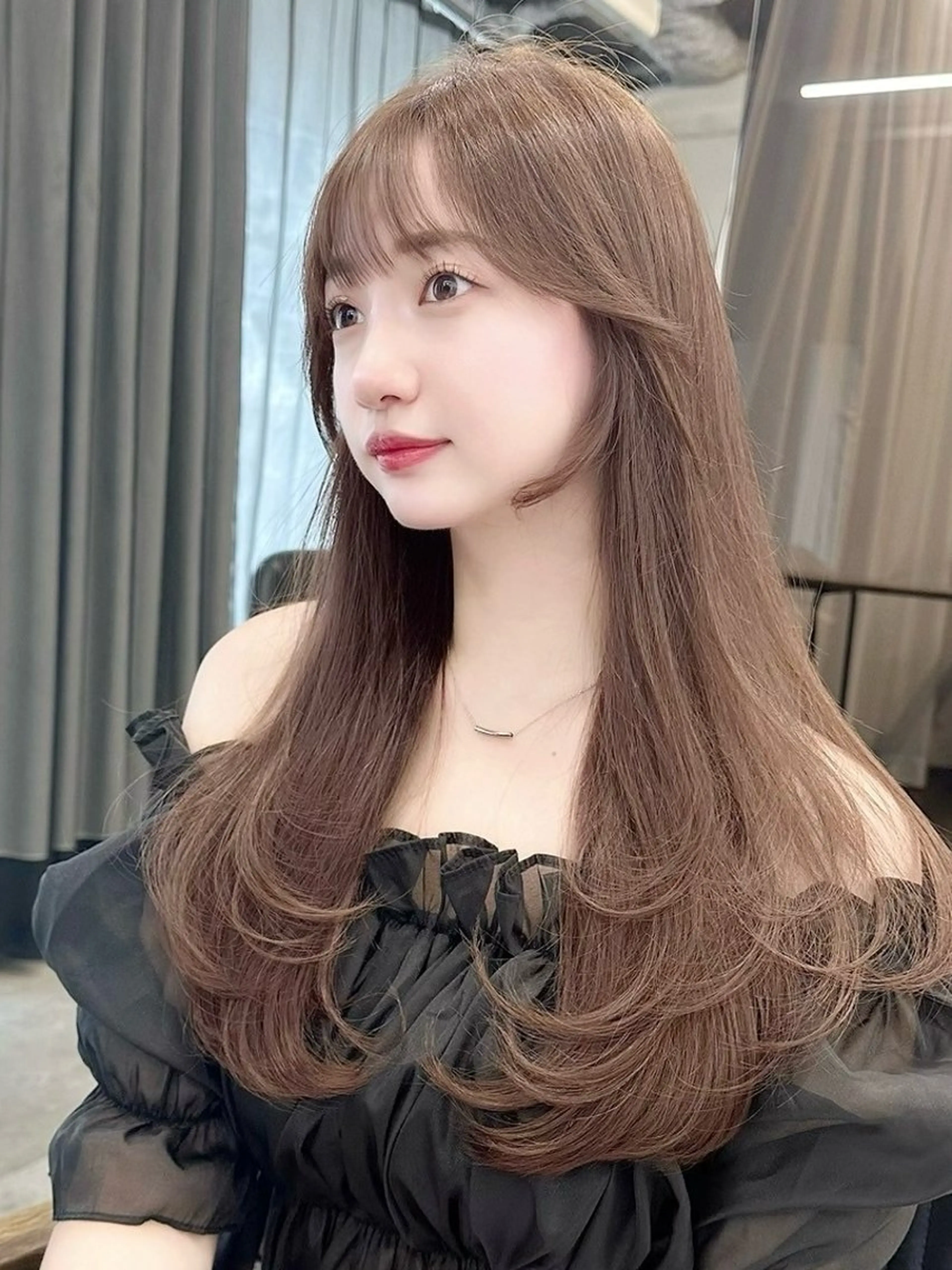 カラー NI表参道所属・Kana/韓国ヘア /暖色カラー🍒のヘアスタイル