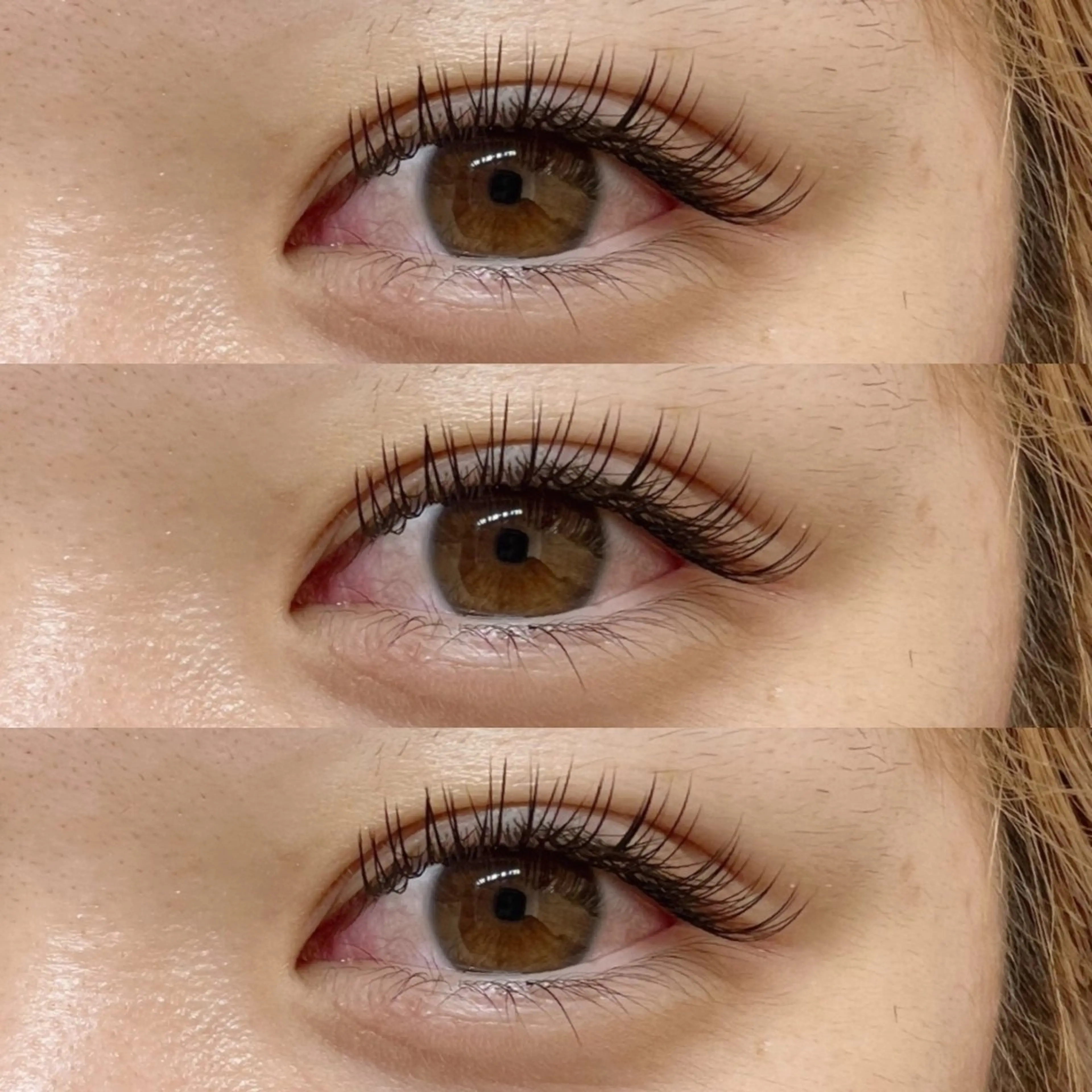 マツエク・マツパ フラットラッシュ Baby step.のマツエク・マツパデザイン