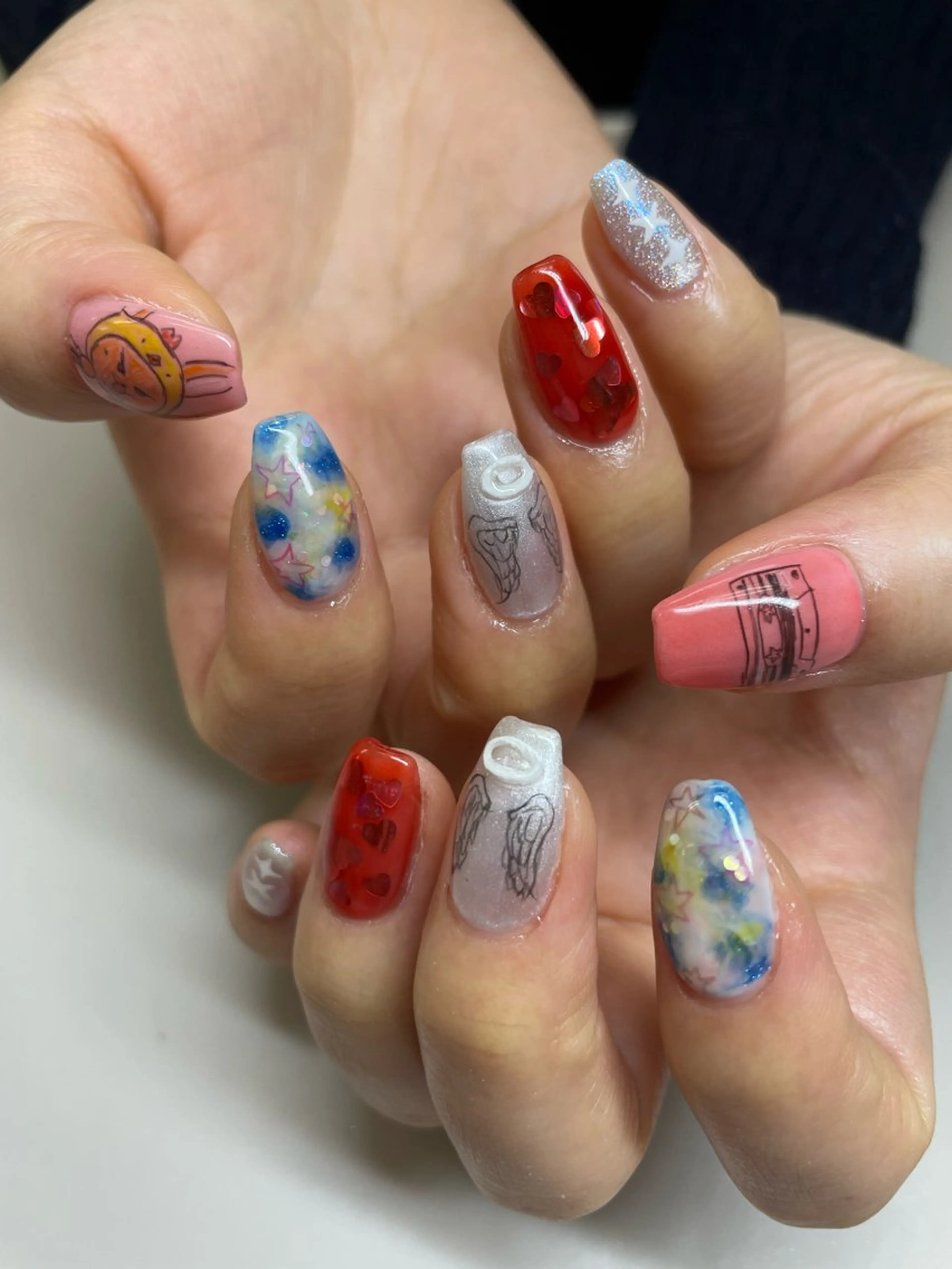 ネイル ハンドネイル Hisaka Mikiのネイルデザイン