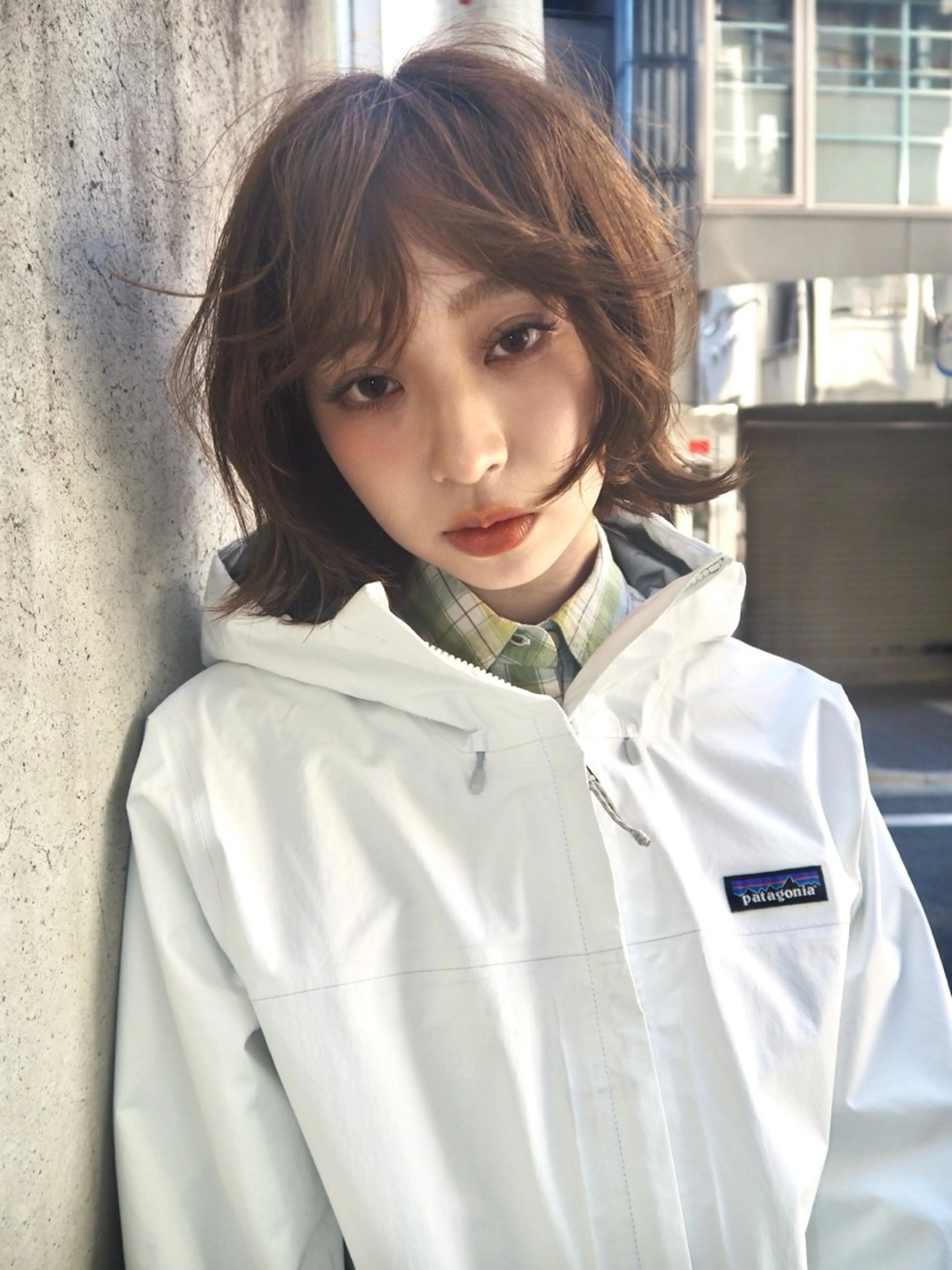 ミディアム カット レイヤー/ボブ/ パーマ/Riku🪐のヘアスタイル