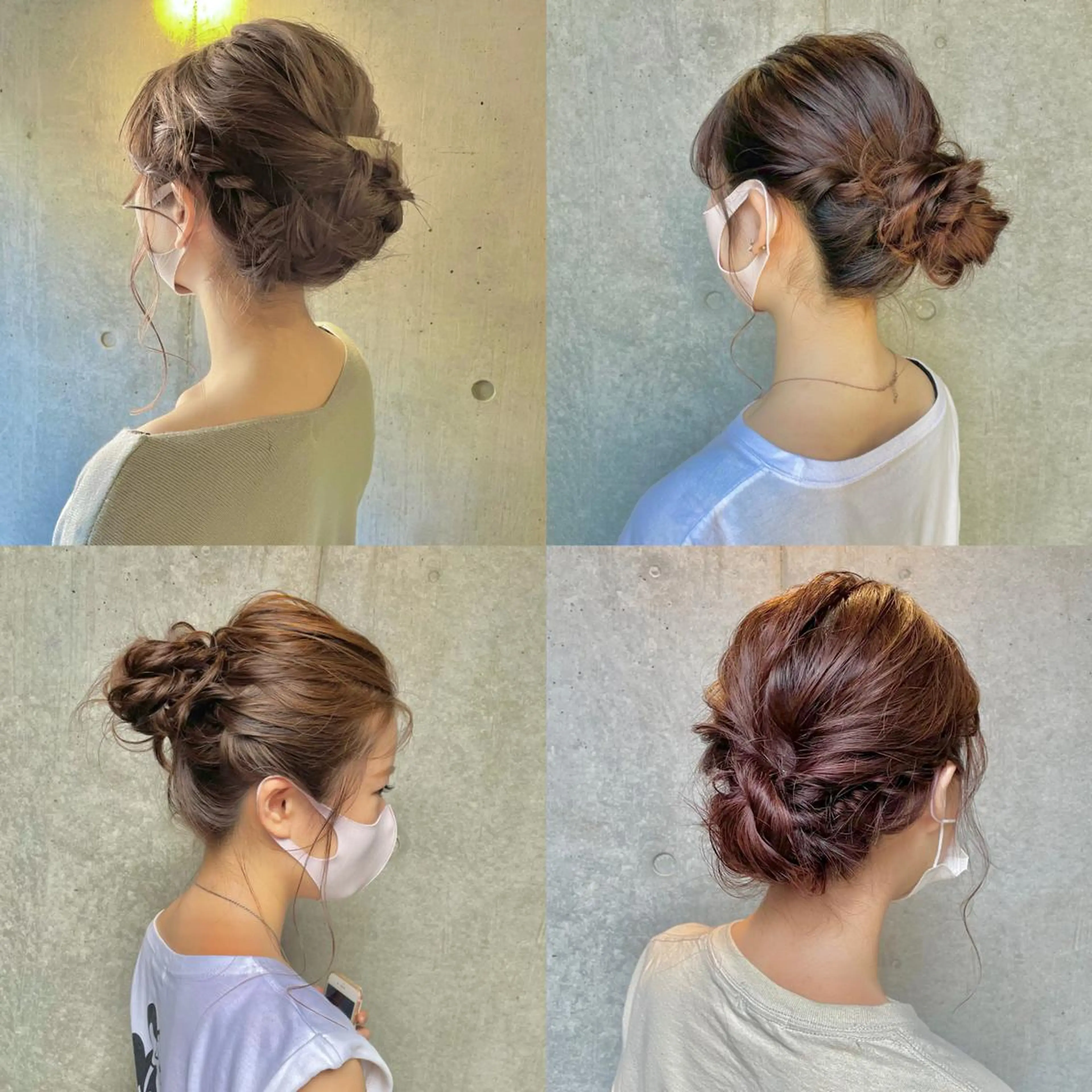 ヘアアレンジ お団子ヘア 🫧BUBBLES 新所沢　かとうゆきのヘアスタイル