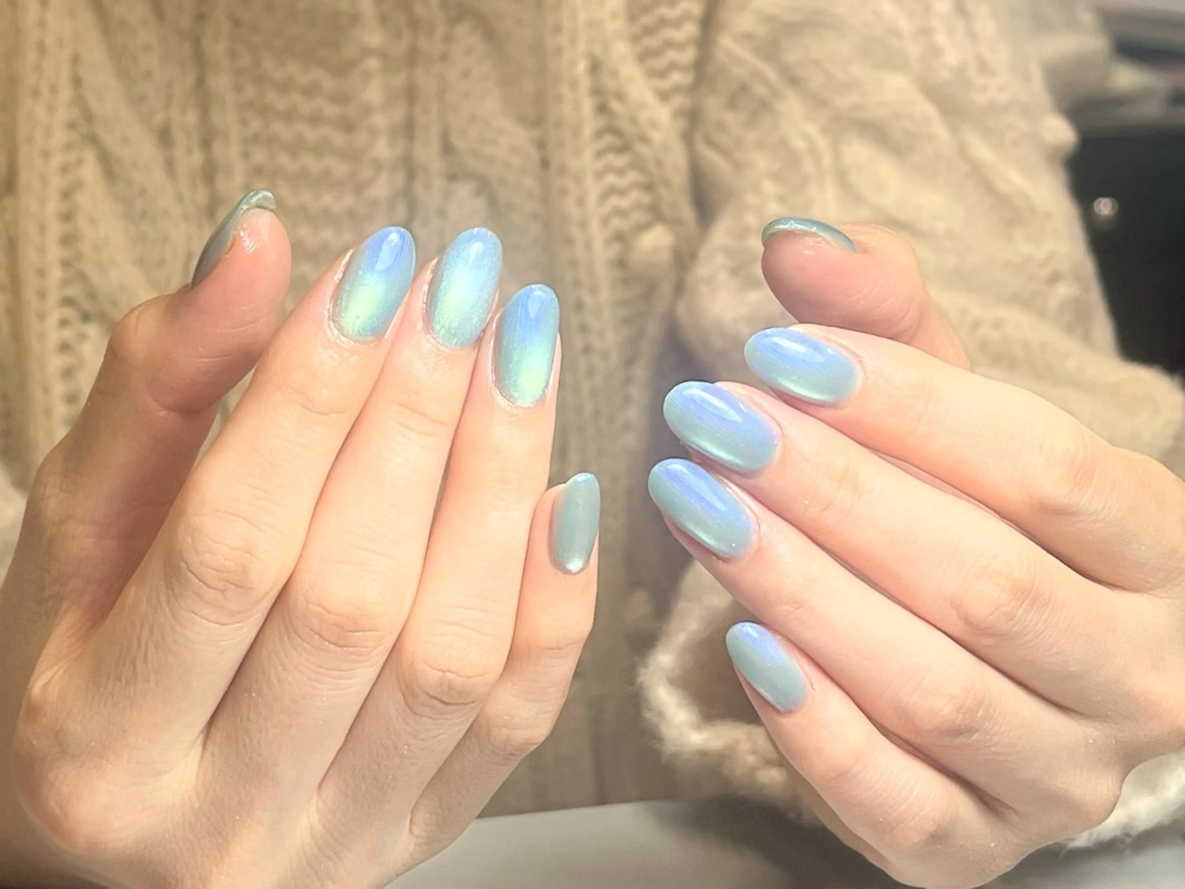 ネイル アートネイル 韓国ネイル 持ち込み ニュアンスネイル ワンカラーネイル イブ ネイリのネイルデザイン