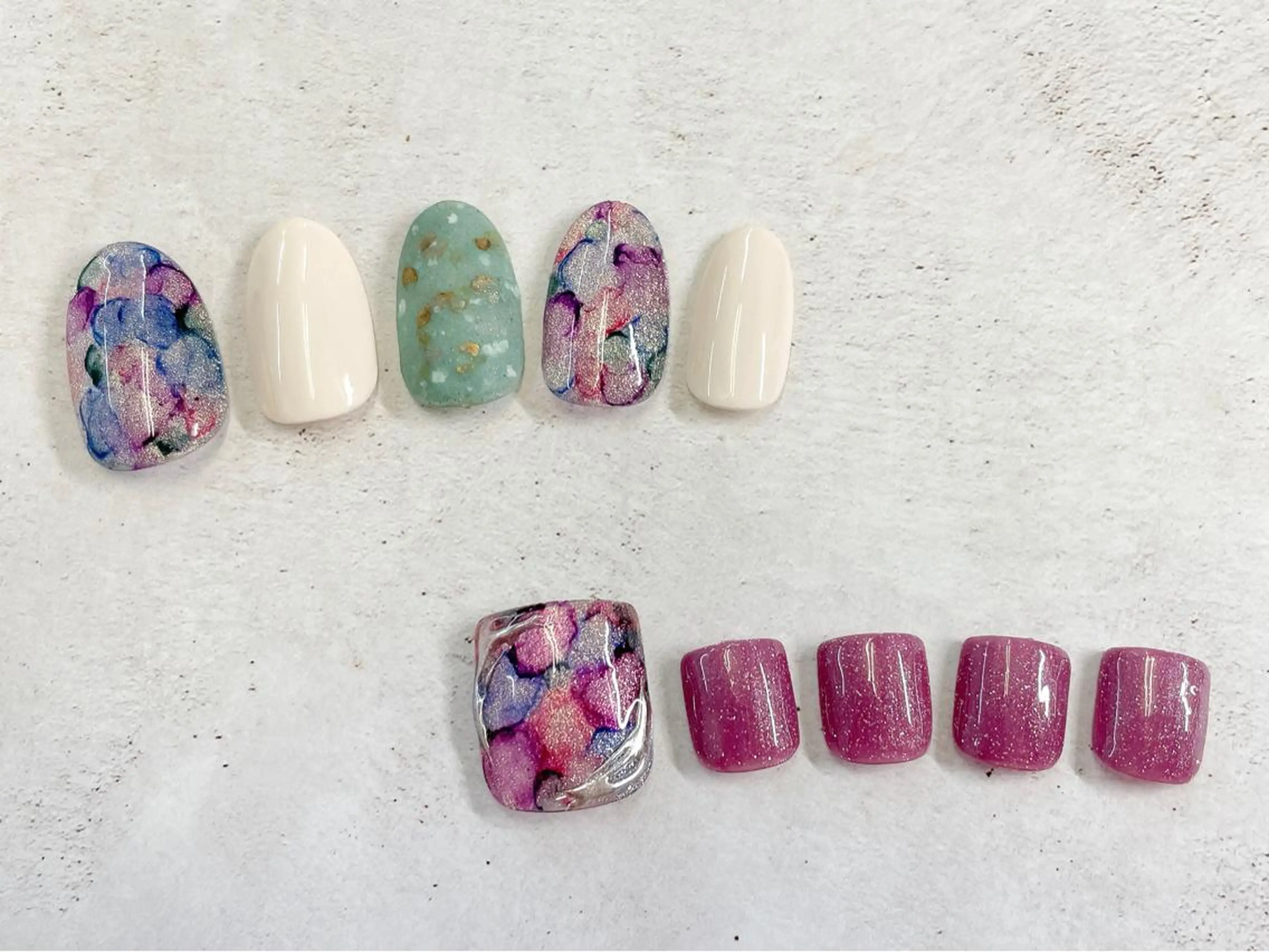 ネイル フットネイル TiALASH ＊Kozue＊のネイルデザイン