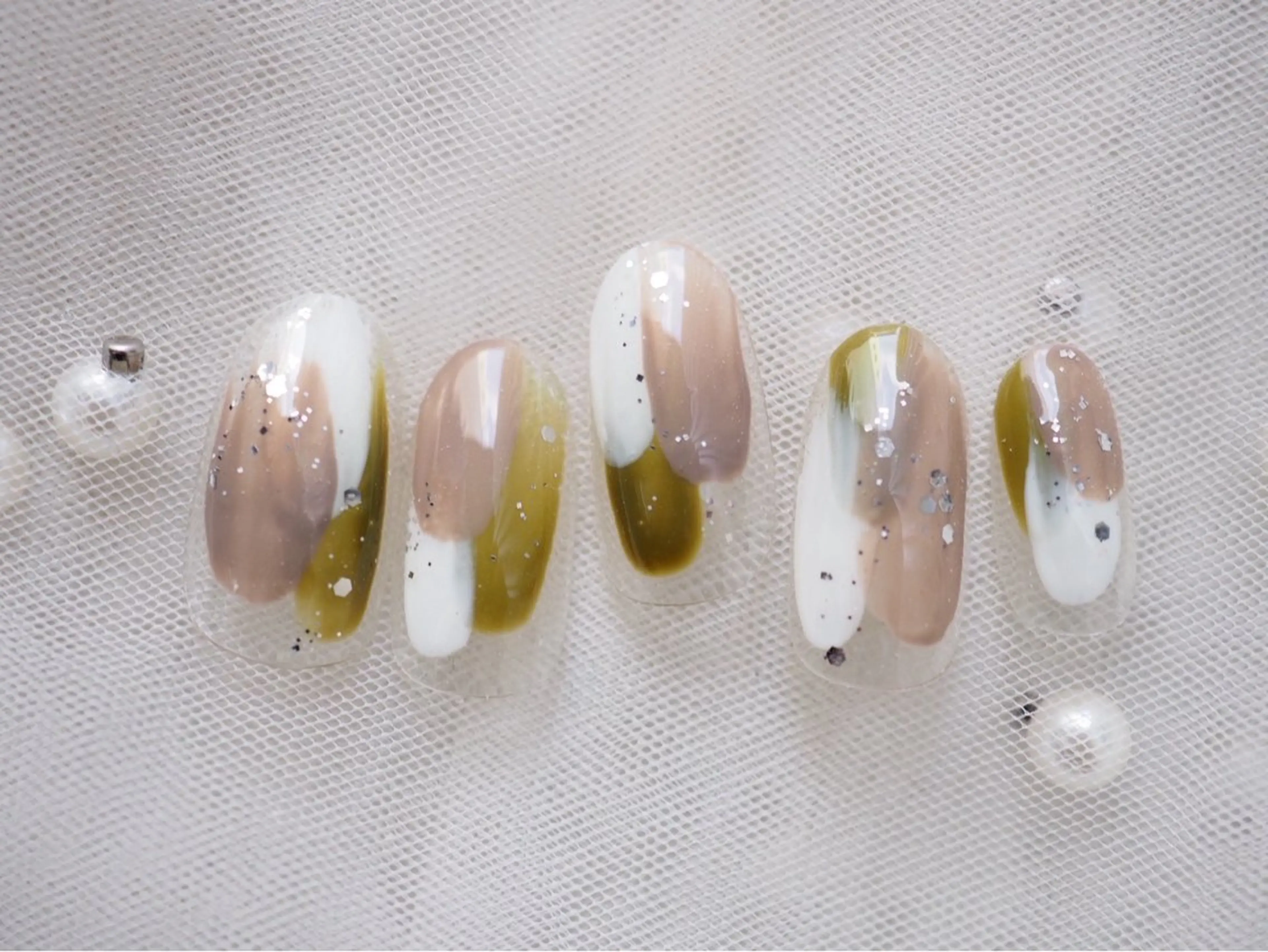 ネイル ハンドネイル トップネイリスト Ribbon立川店のネイルデザイン