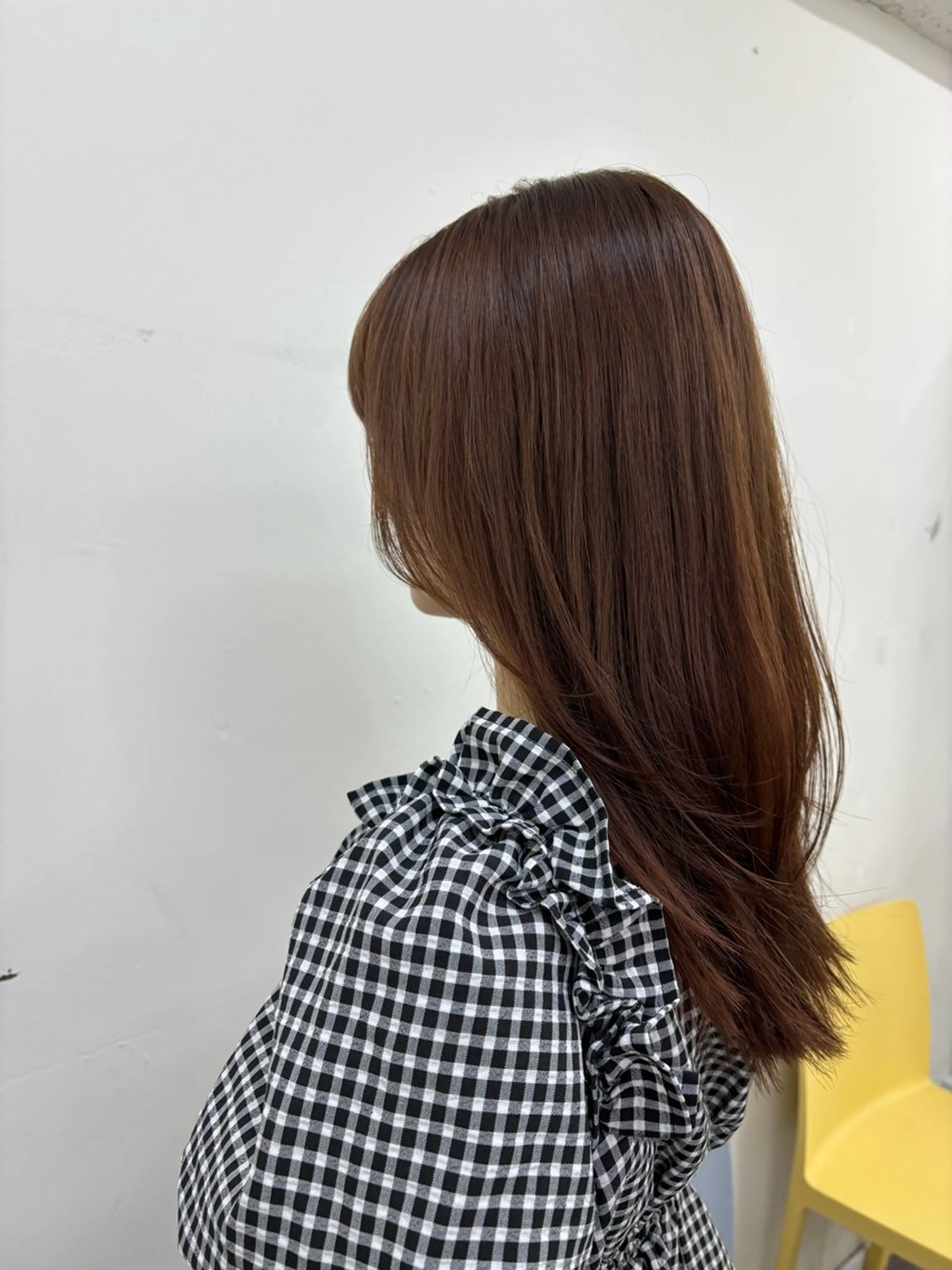 セミロング カラー カット ヘアカラー トリートメント 似合わせ美髪ヘア✨ 天王寺．阿倍野🌈のヘアスタイル