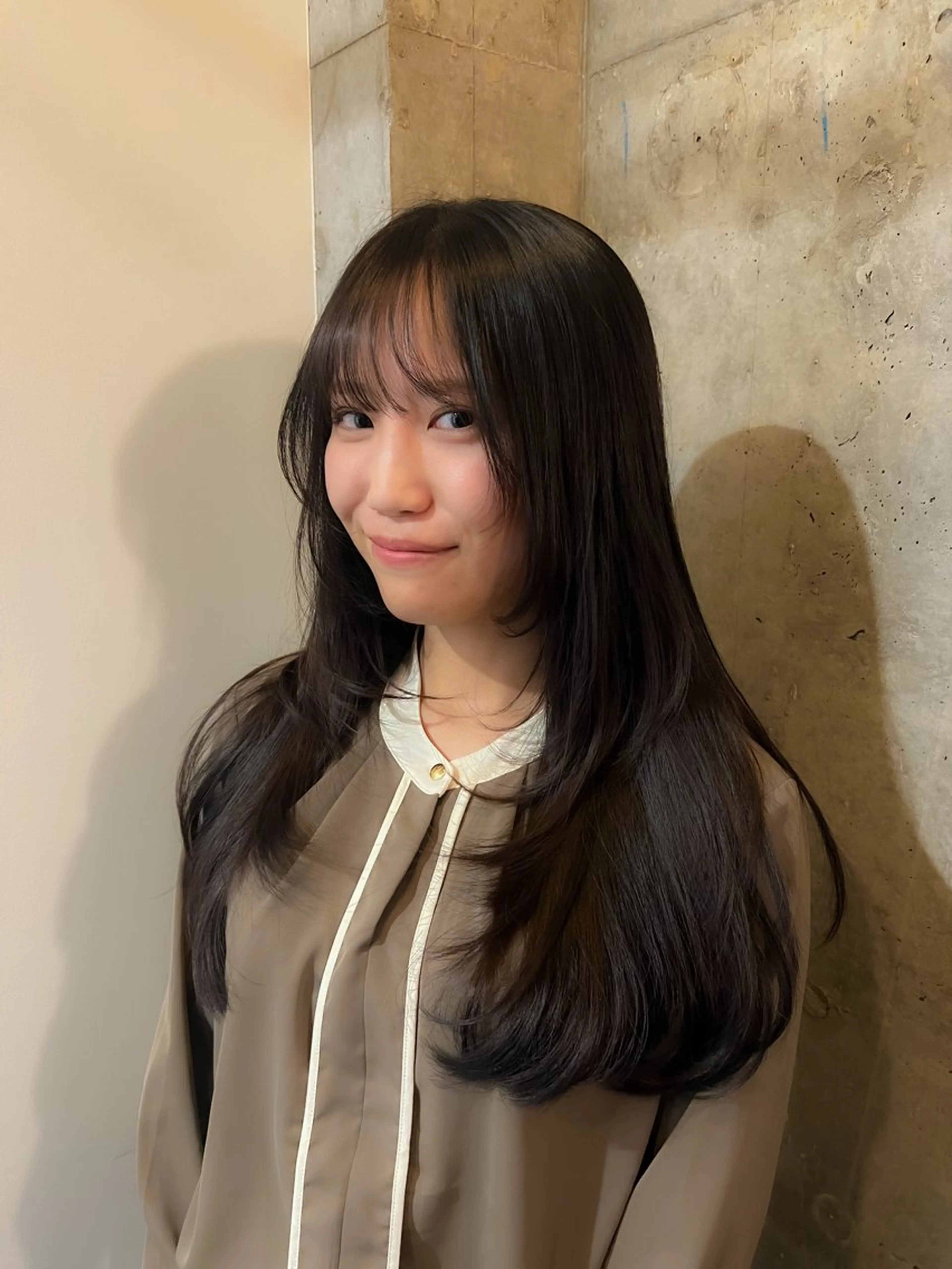 【🎀🫧大人気！リピート多数🔁パサつき髪特化🧼🫧】透明感ワンカラー+髪質補修6stepリボントリートメント☁️の写真