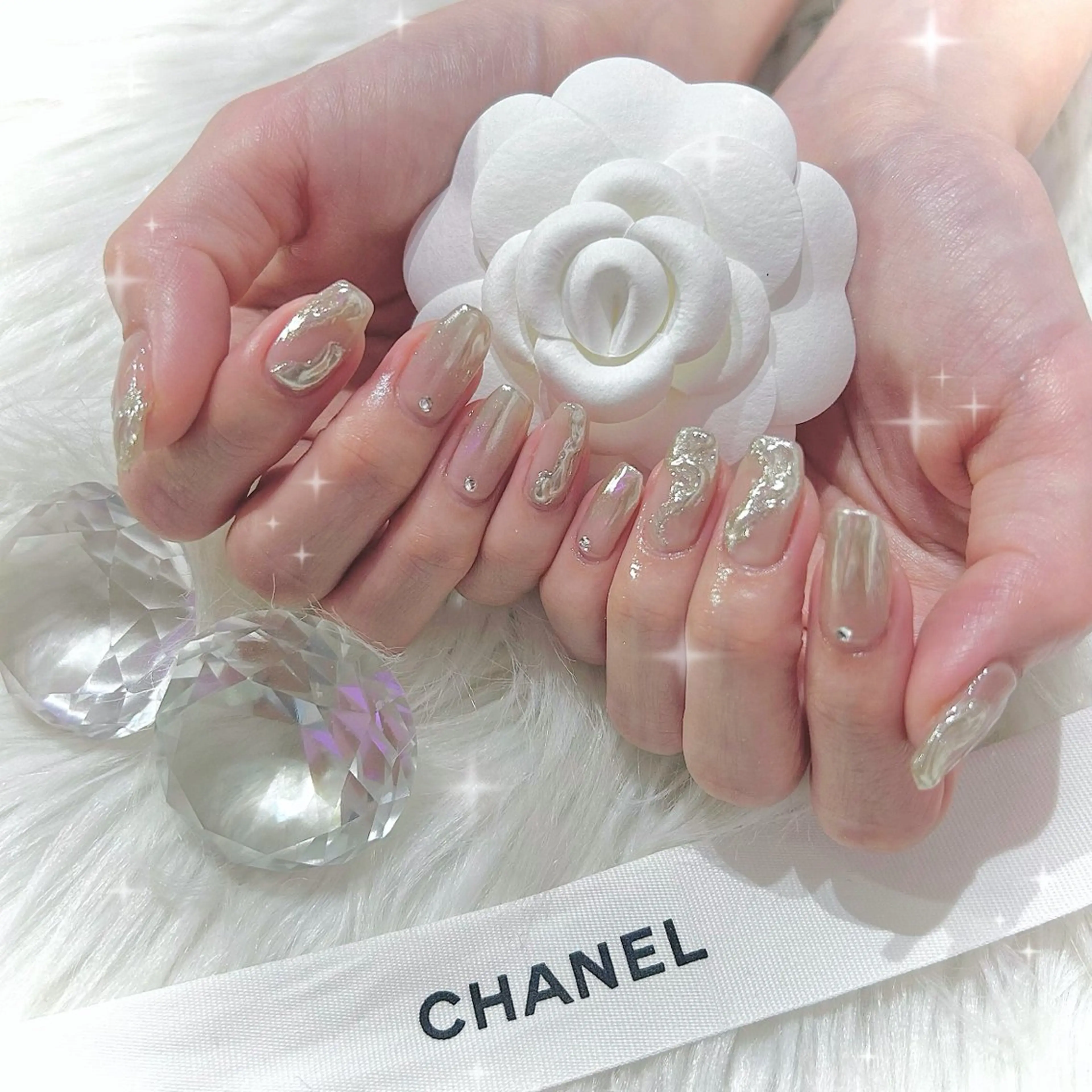 ネイル キラキラネイル élu by Noriko 前原のネイルデザイン