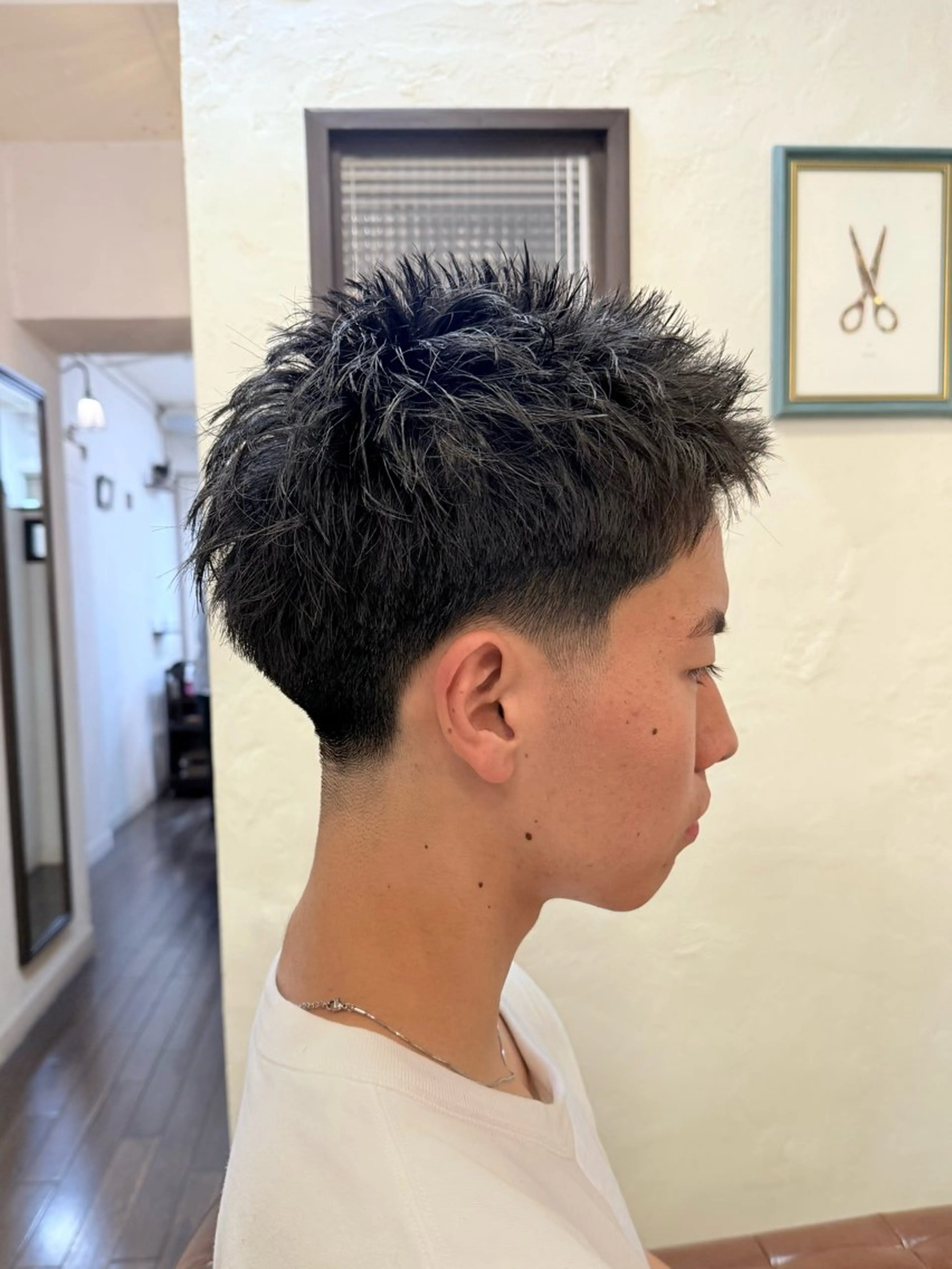 ショート メンズ メンズ/スパイキー ショート/isseyのヘアスタイル