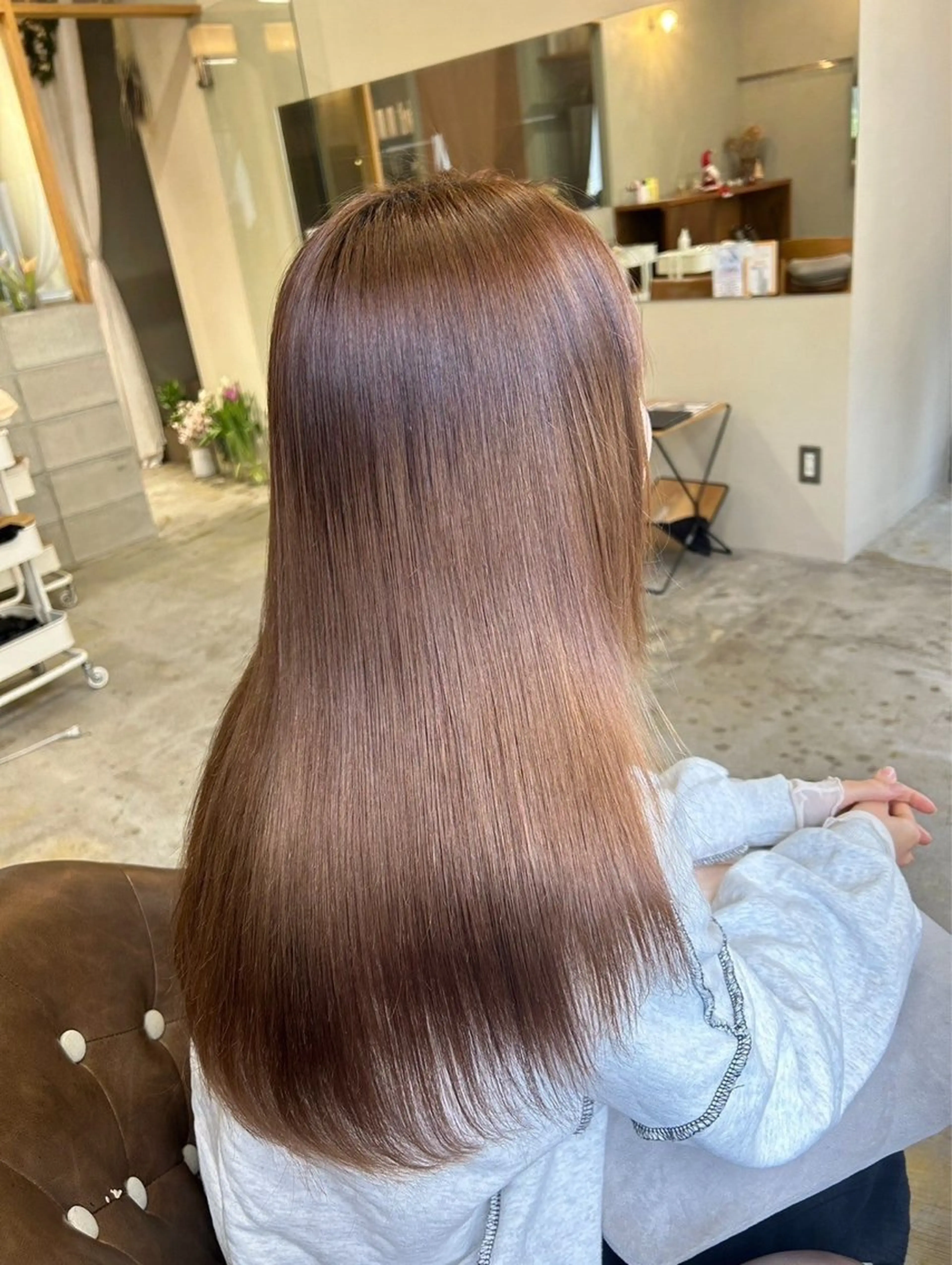 セミロング 🌸花屋併設🌸寺島 秀美のヘアスタイル