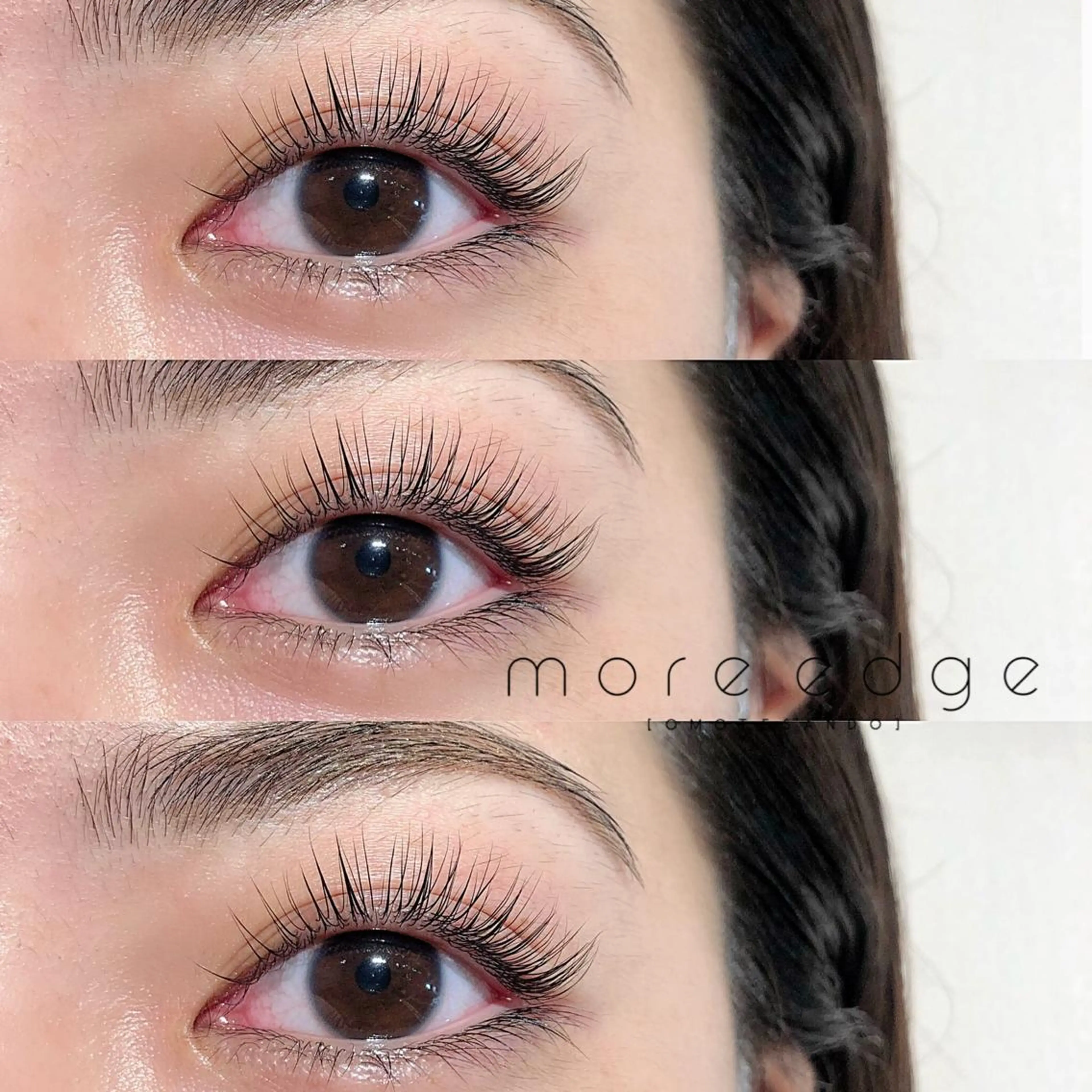 マツエク・マツパ パリジェンヌラッシュリフト まつげパーマ more edge 表参道のマツエク・マツパデザイン