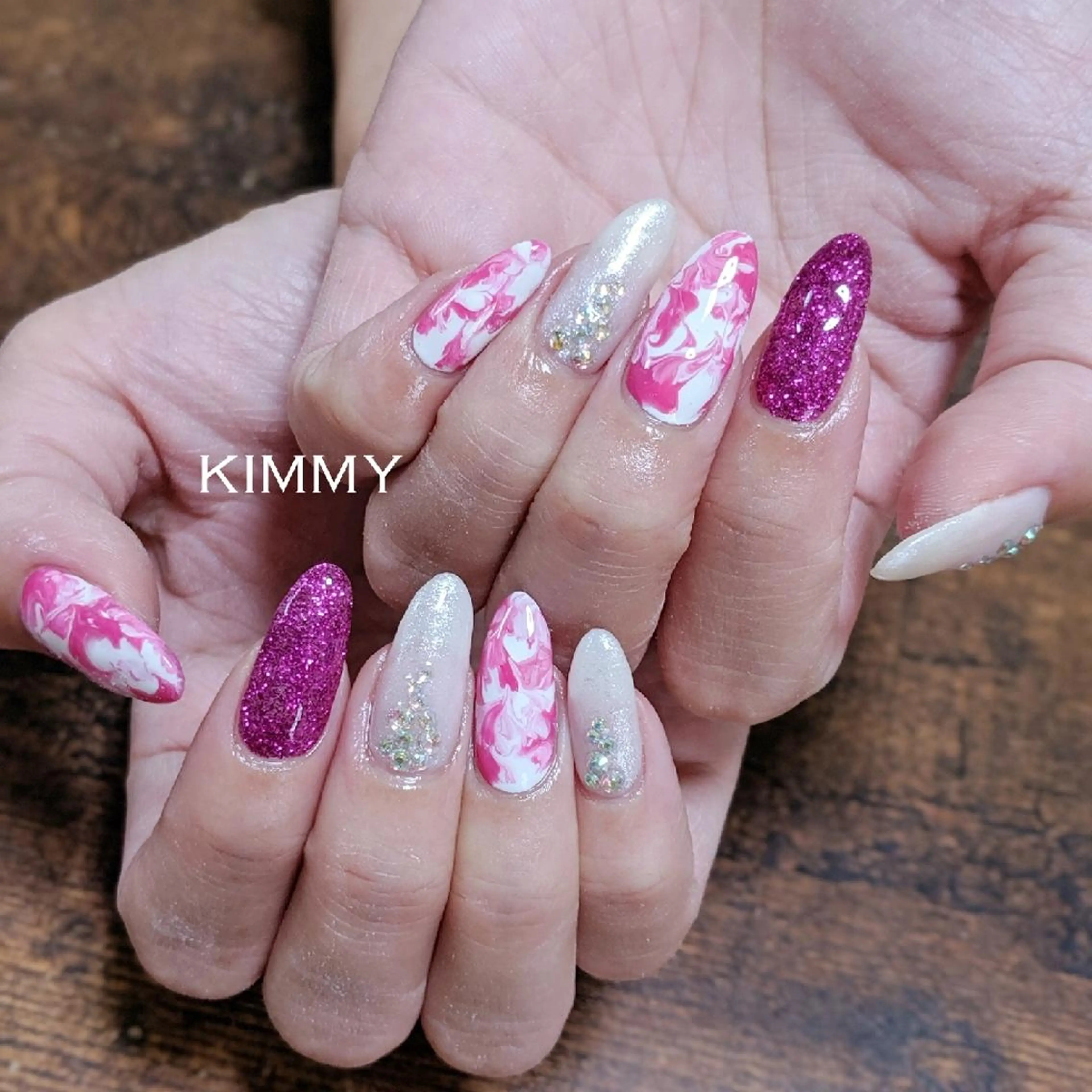 ネイル ハンドネイル kimmy nailsのネイルデザイン
