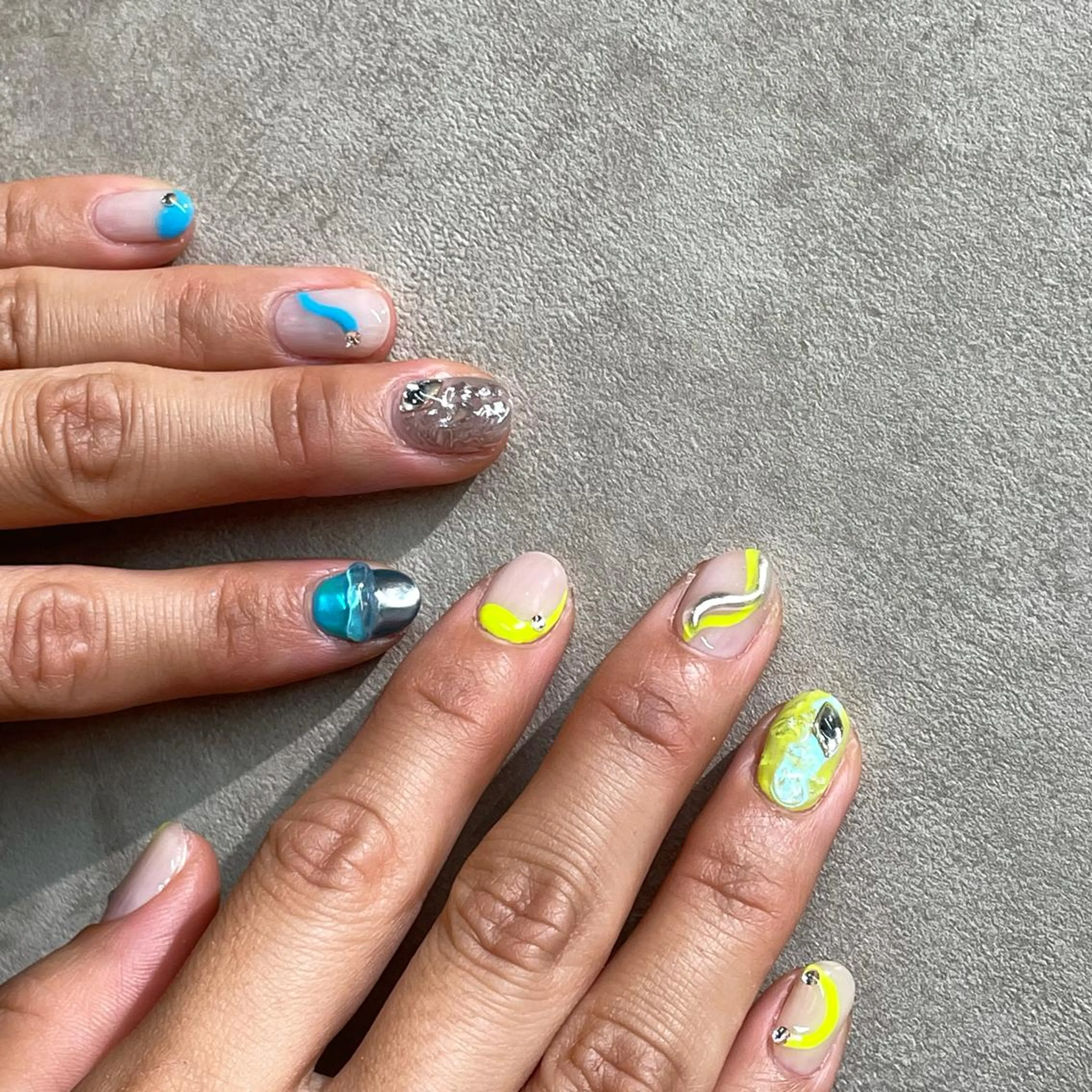 ネイル ハンドネイル ハンドケア nailsalon SuMILEのネイルデザイン