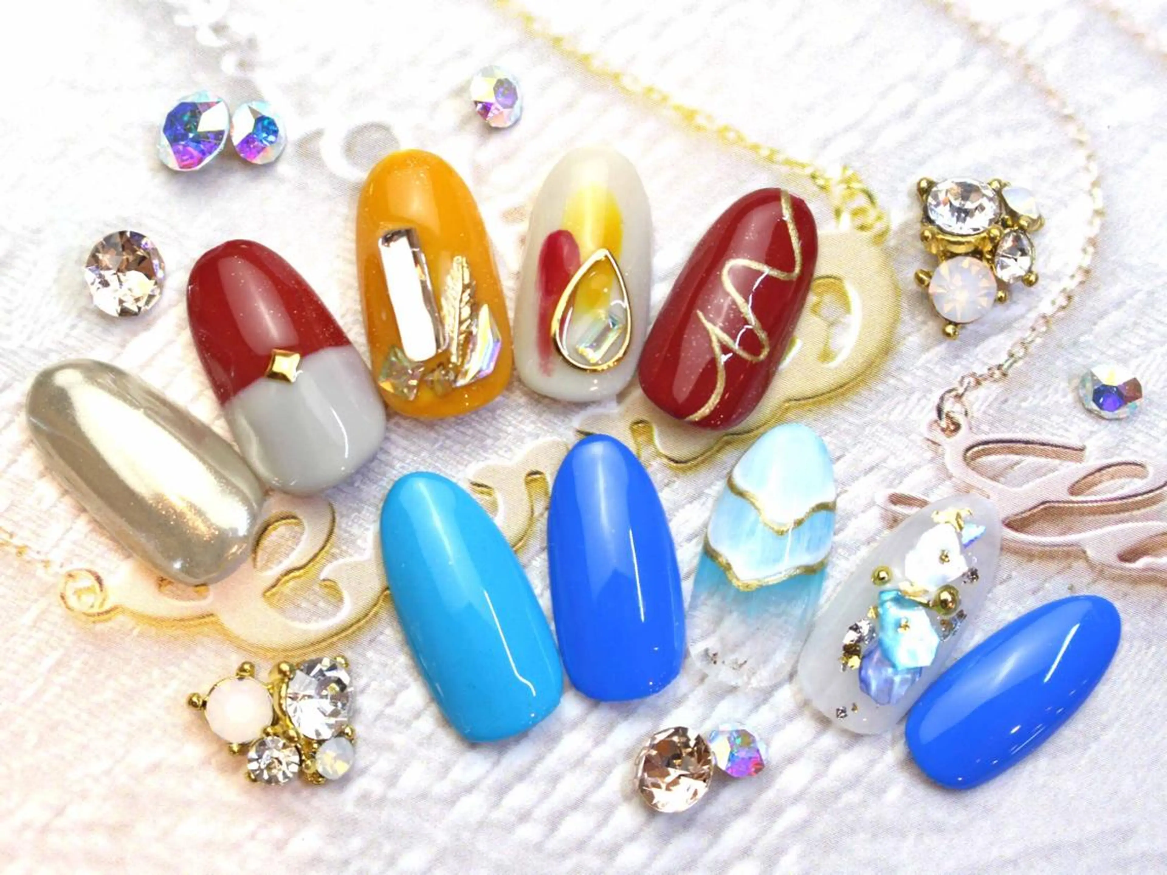 ネイル 長さだし専門店 M2　rikaのネイルデザイン