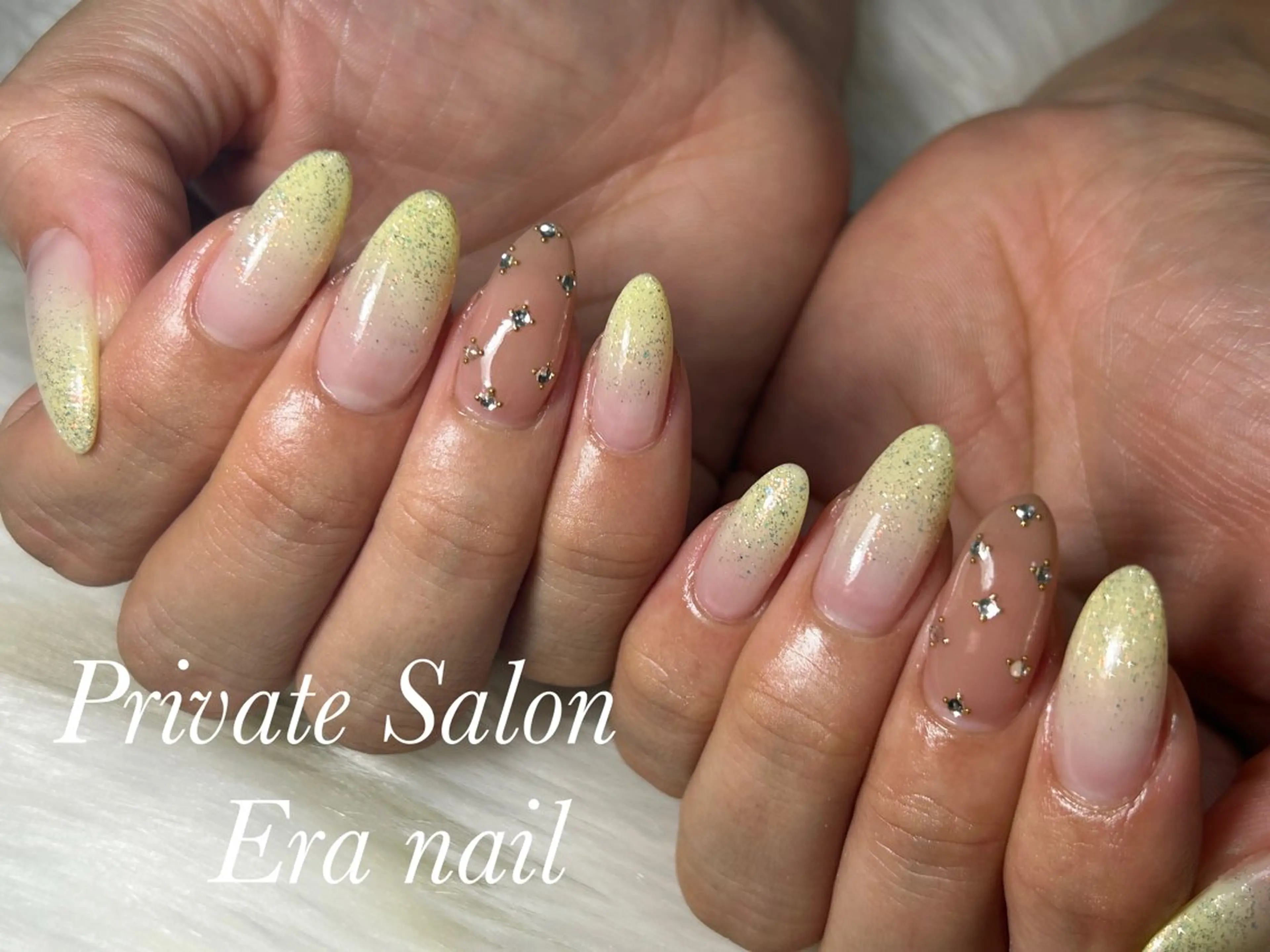 ネイル グラデーション ハンドネイル Era nailのネイルデザイン