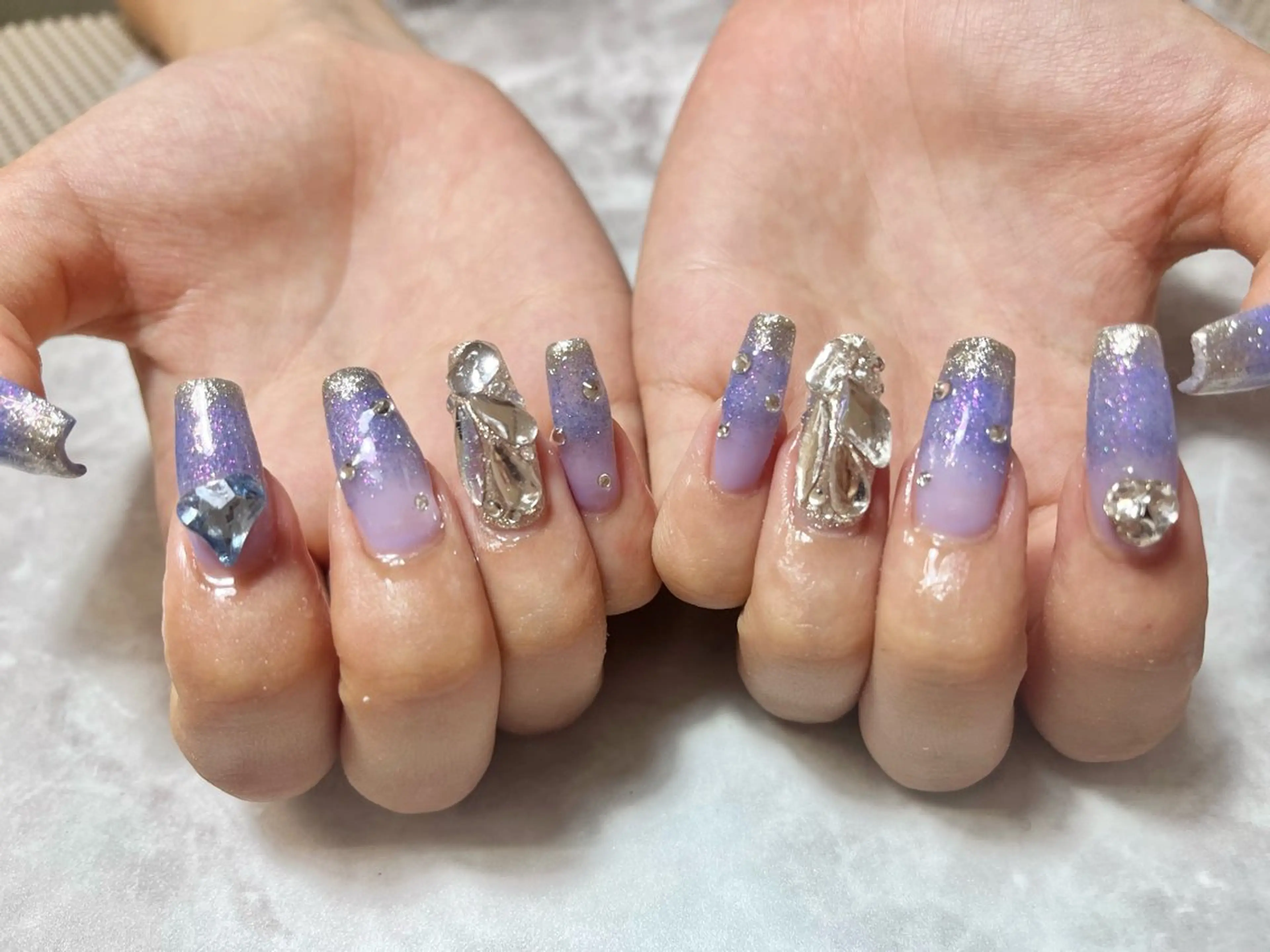 ネイル ハンドネイル nail salon bel eclatのネイルデザイン