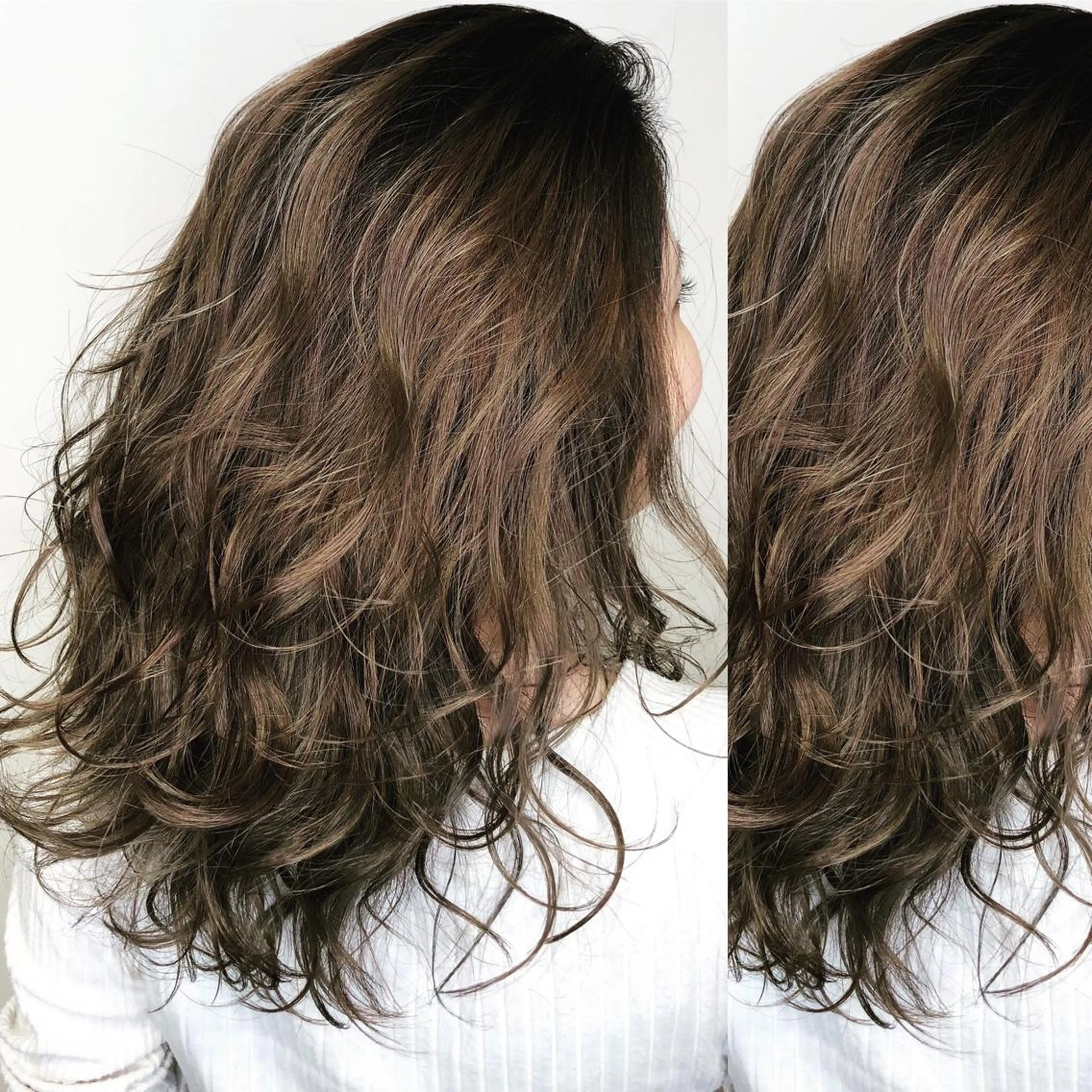 ミディアム カラー メンズヘア特化 崎田 成人のヘアスタイル