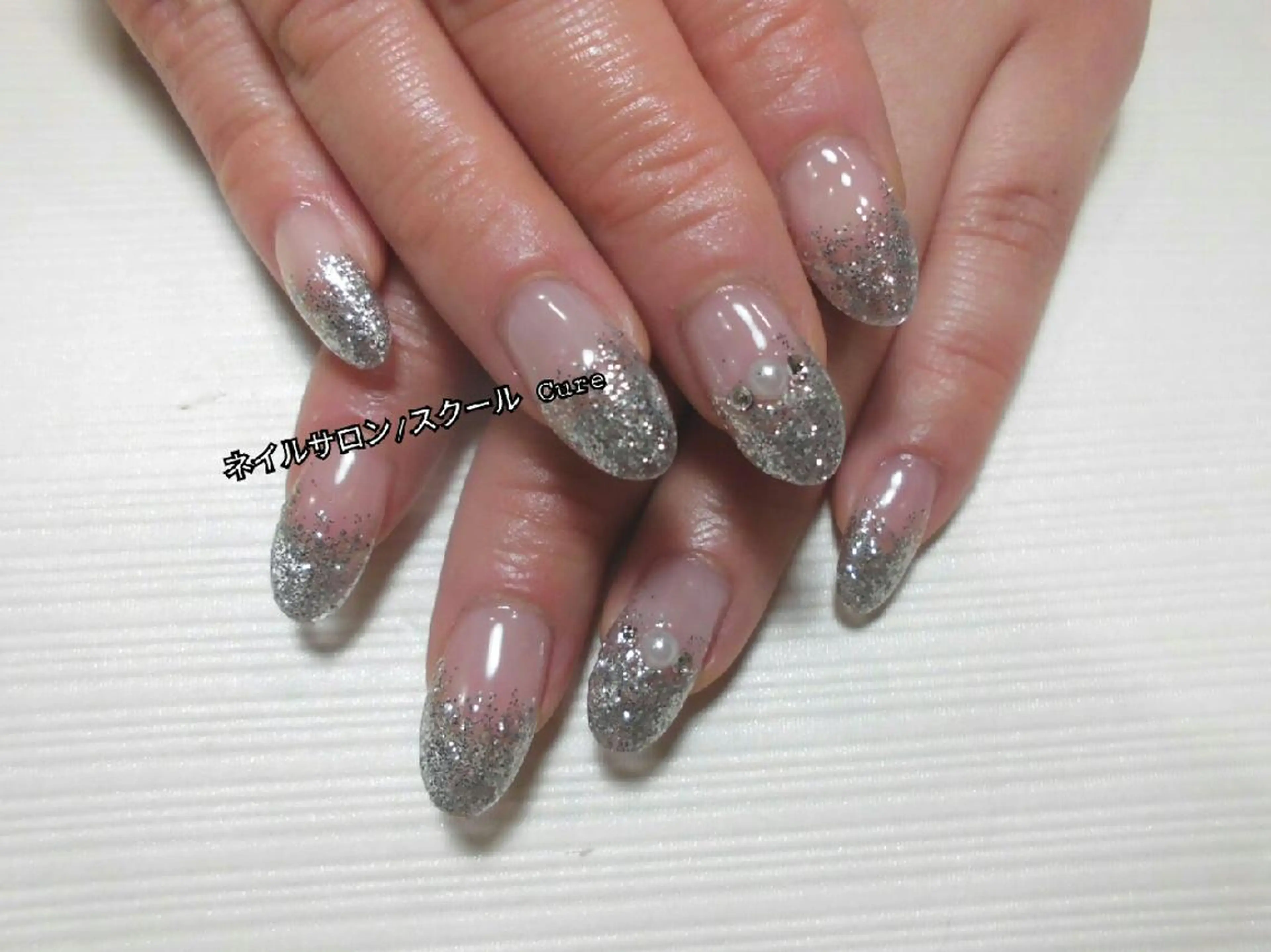 セミロング ネイル ネイルサロン Cureのネイルデザイン