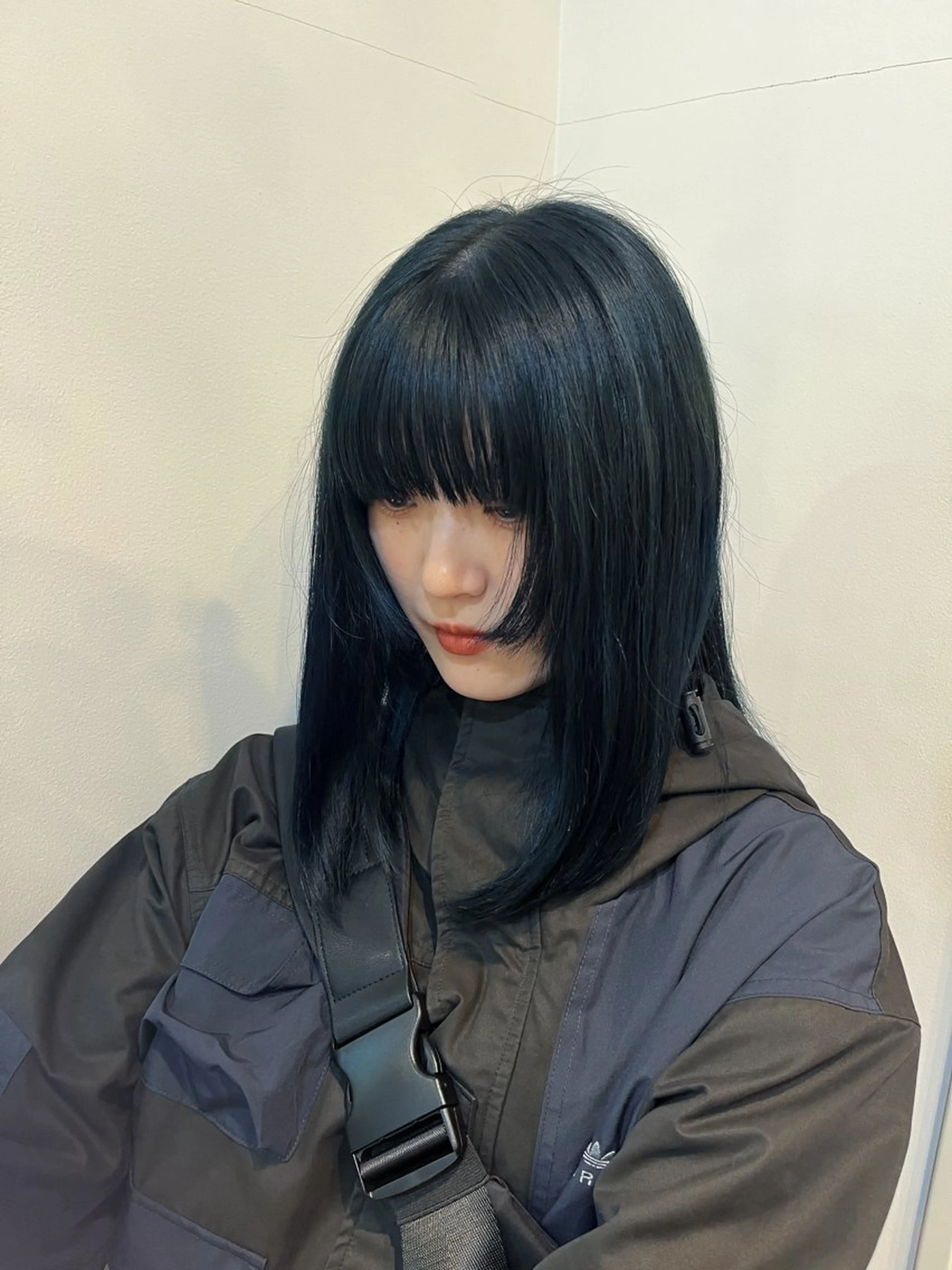 ミディアム カラー ヘアカラー KIKKAKE所属・カラーモデル募集中 🐋🥣齋藤風南のヘアスタイル