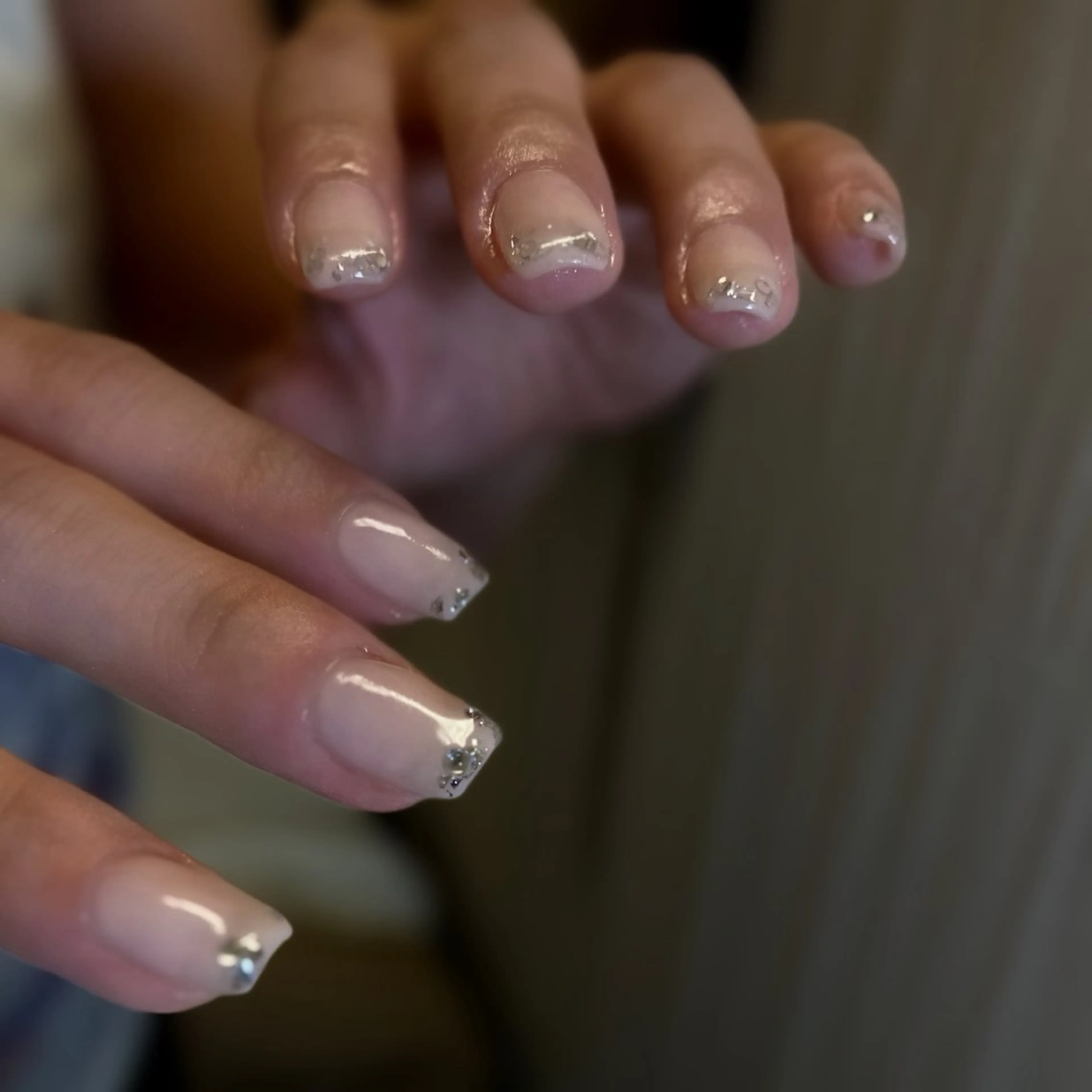 ネイル ニュアンスネイル オフィスネイル シンプルネイル ブライダルネイル ハンドネイル _____jays nailのネイルデザイン