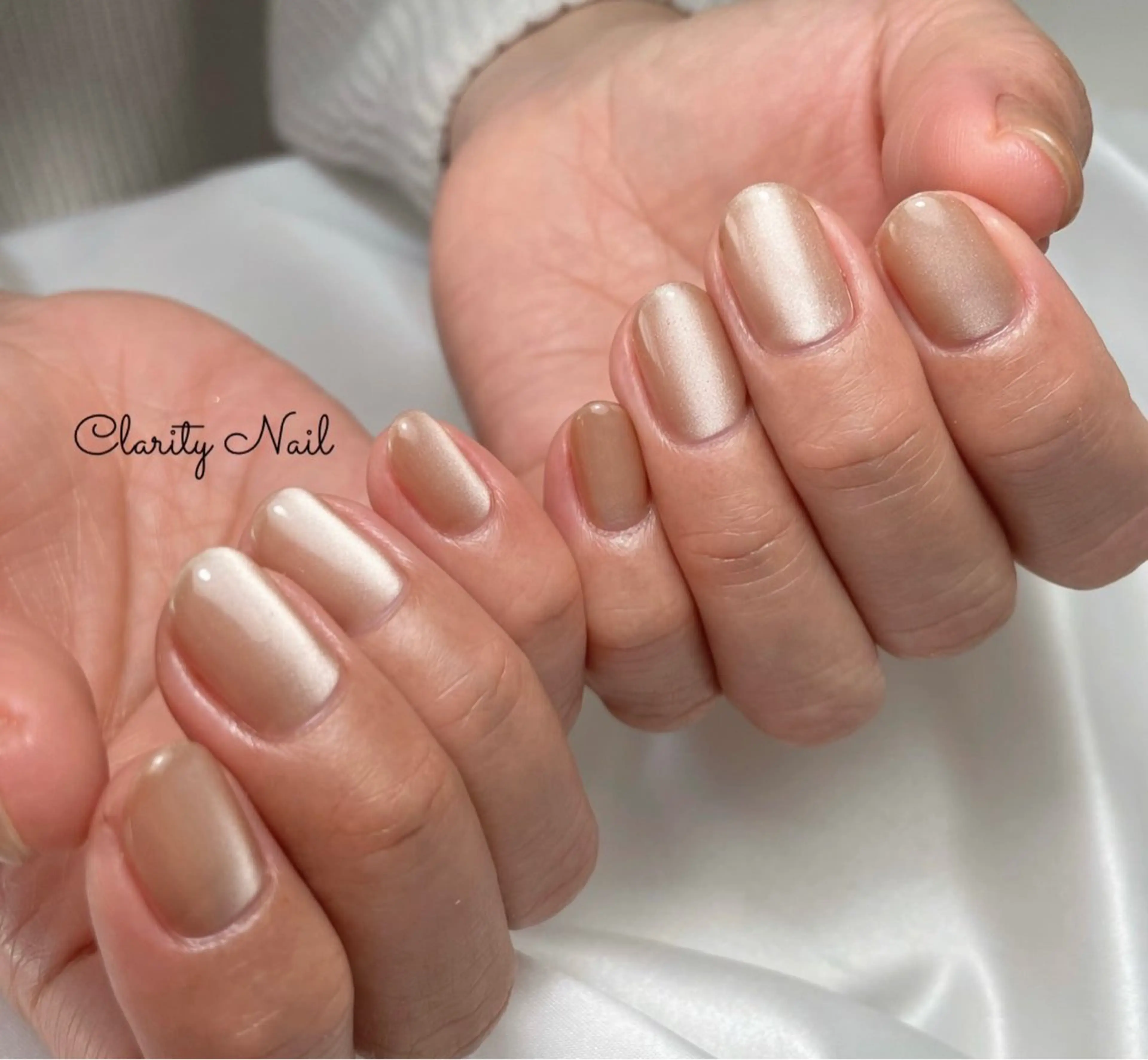ネイル ワンカラーネイル ハンドネイル Clarity Nailのネイルデザイン