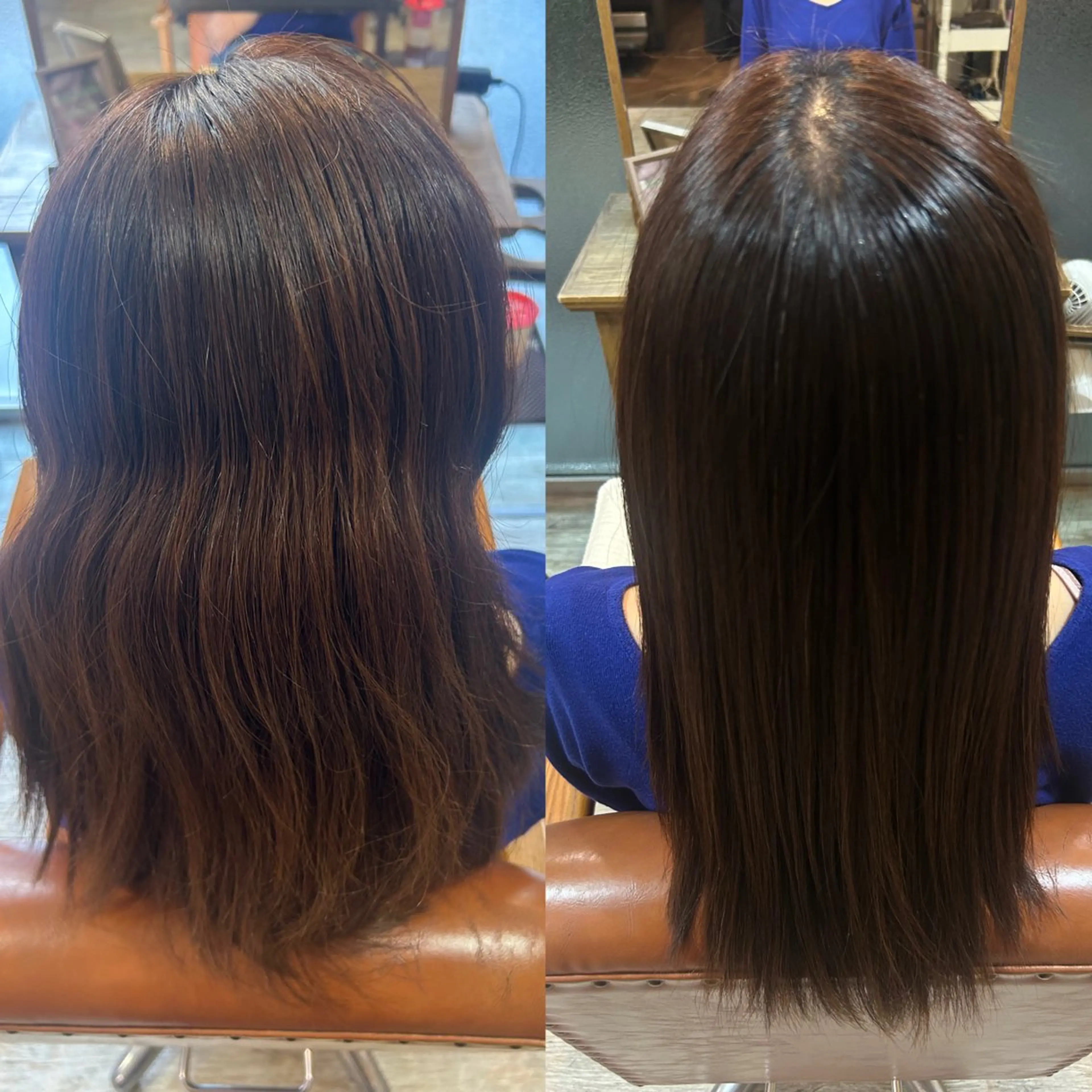 ロング 縮毛矯正 縮毛矯正 KUMA／髪質改善 🎀のヘアスタイル