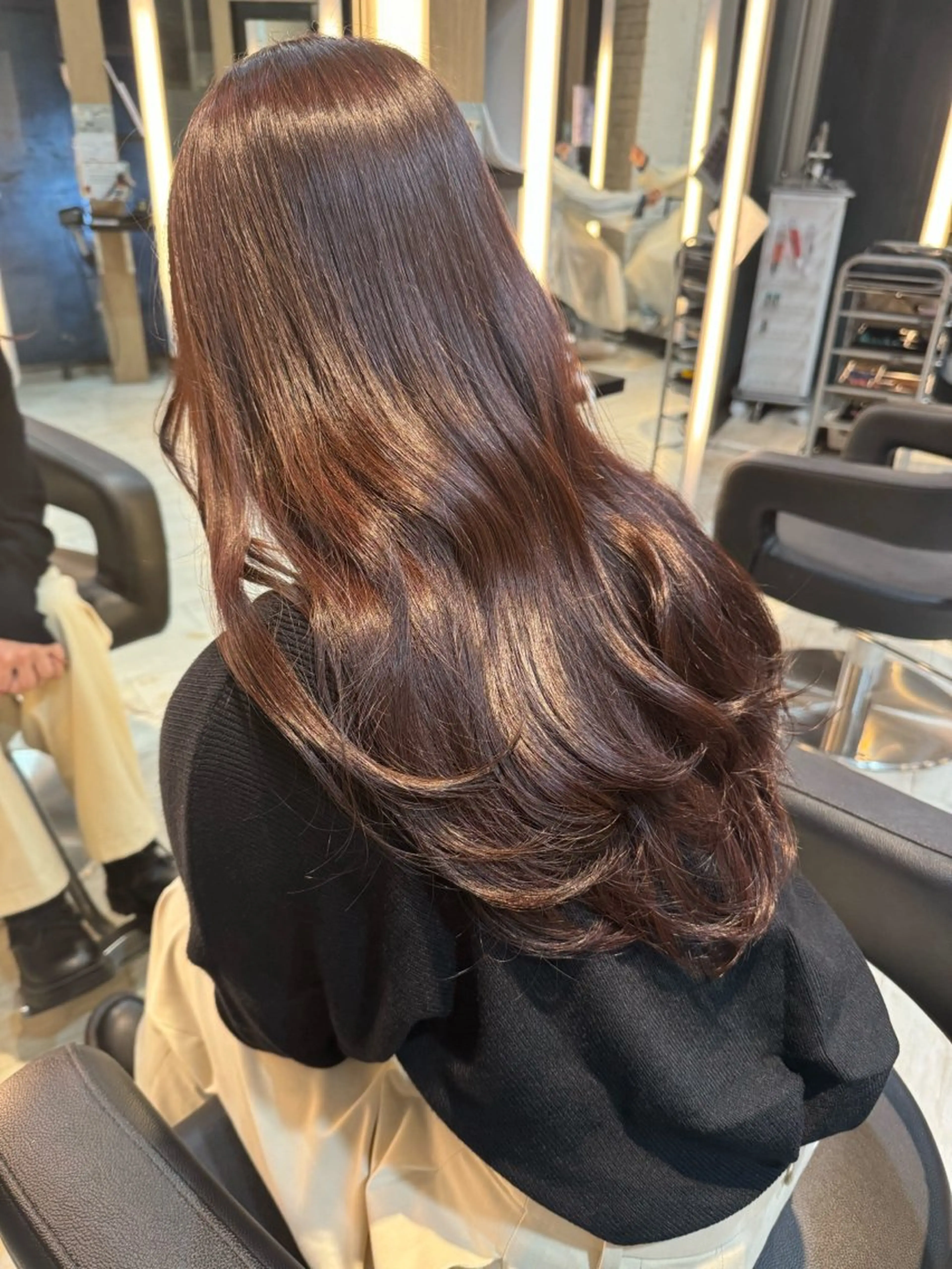 ロング 韓国ヘア🇰🇷/ みずき/レイヤーのヘアスタイル